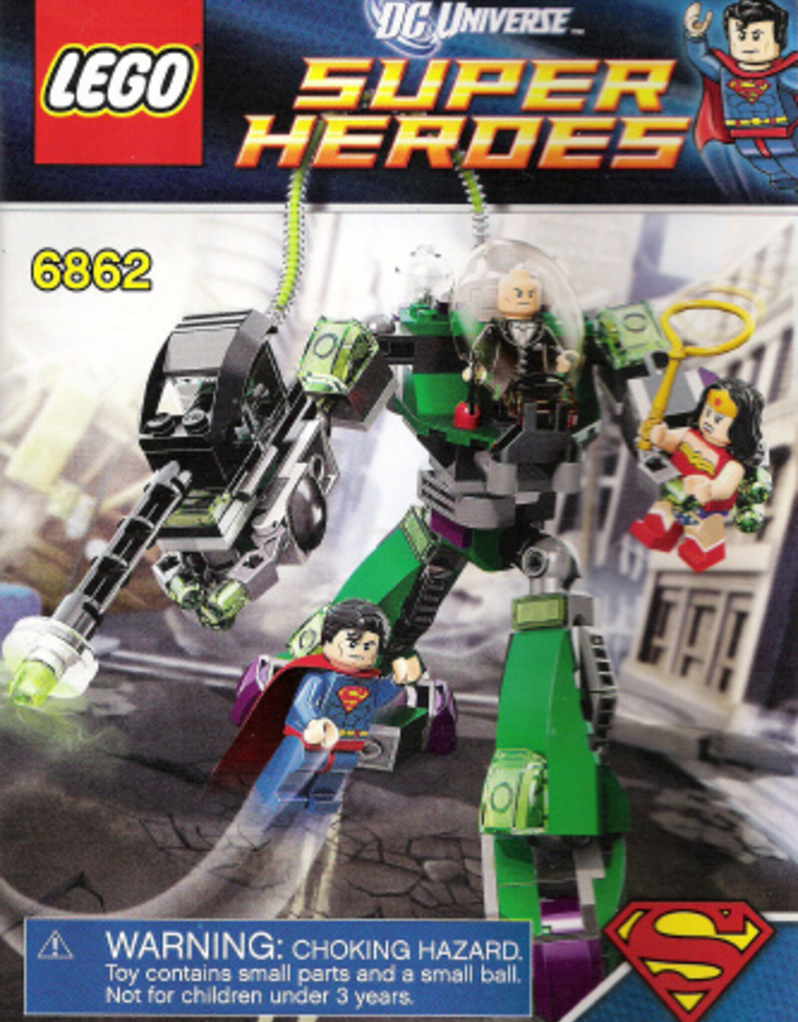LEGO LEGO 6862 Superman vs. Power Armor Lex SUPER HEROES