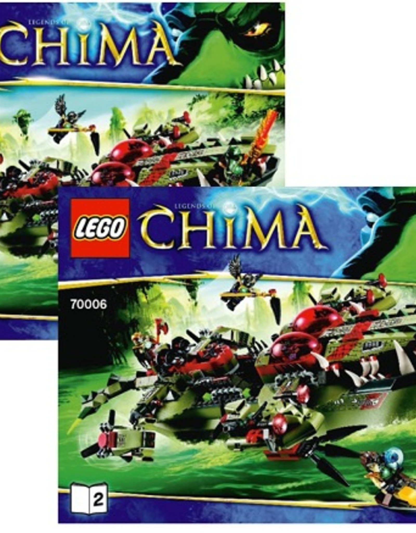 LEGO LEGO 70006 Cragger's Command Ship CHIMA
