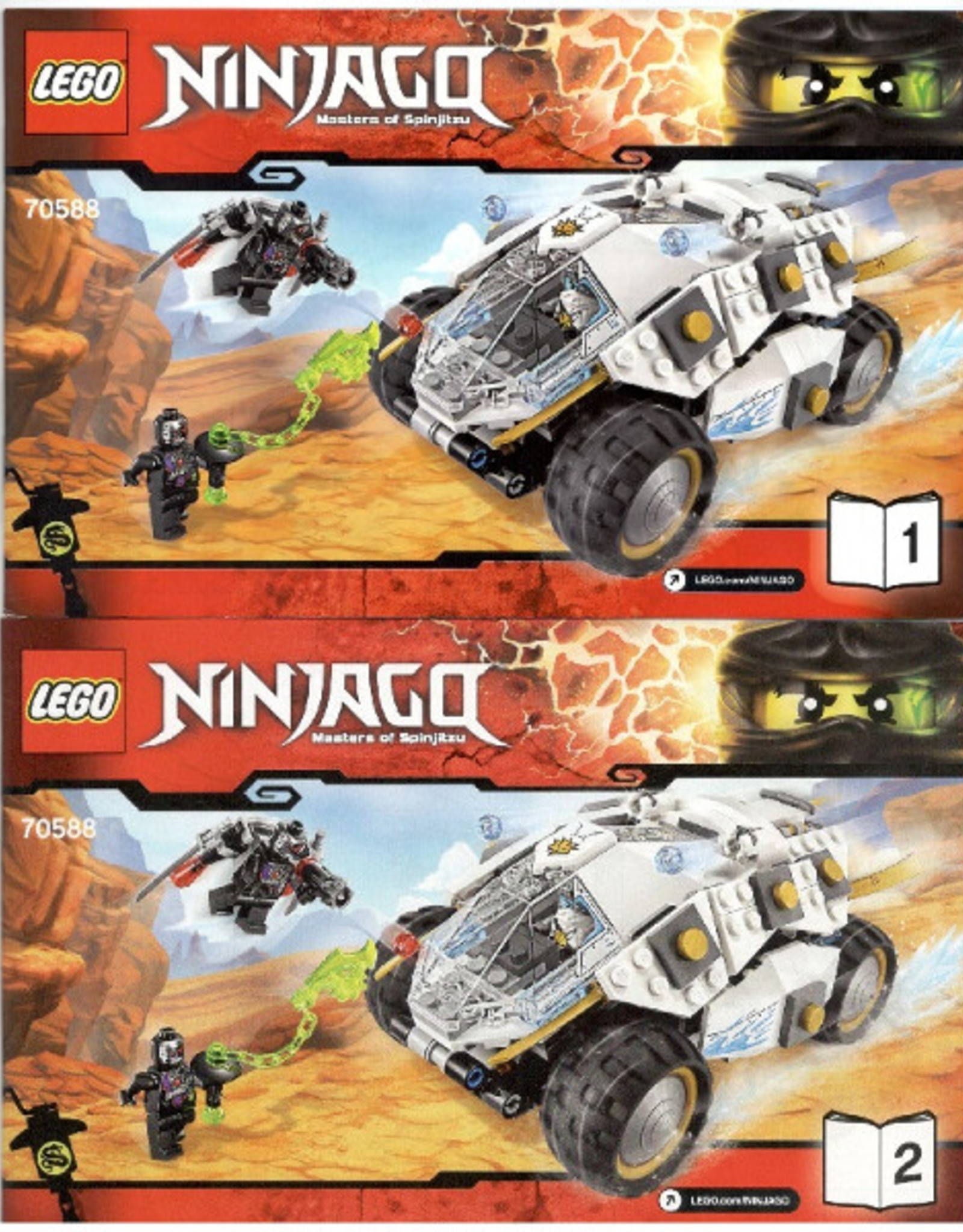 LEGO LEGO 70588 Titanium Ninja Tumbler NINJAGO