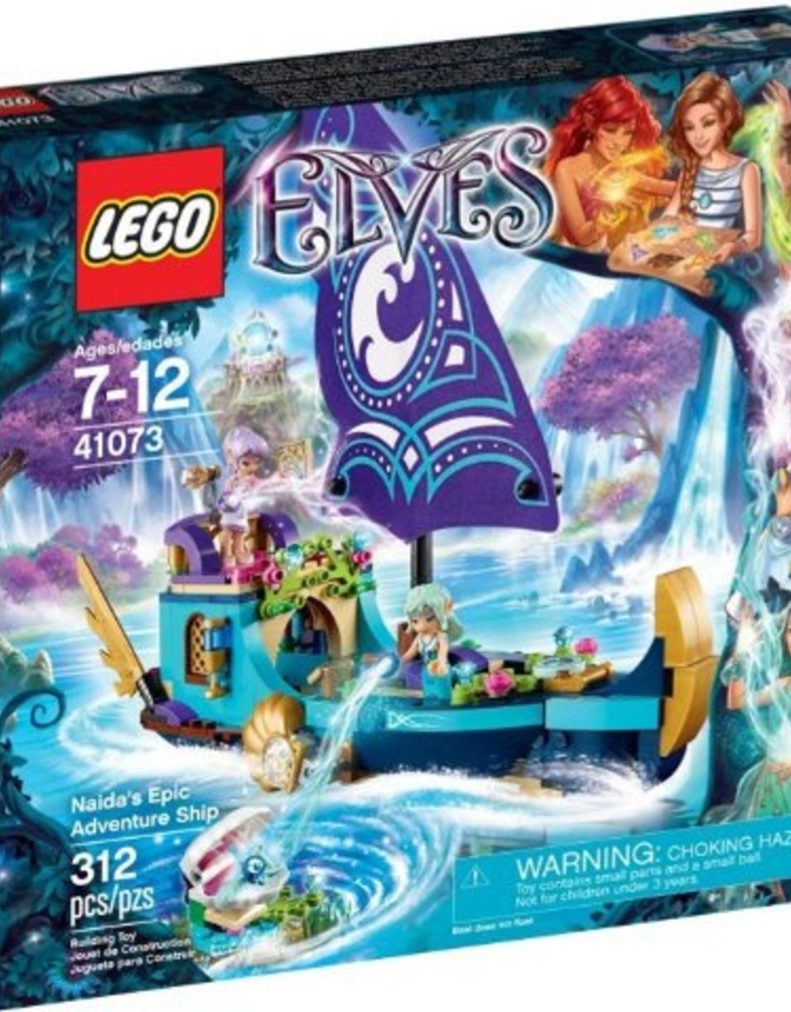 LEGO LEGO 41073 Naida's Epic Adventure Ship ELVES