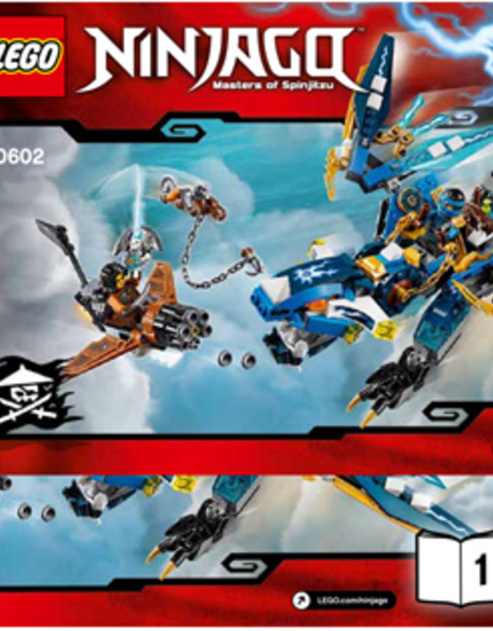 LEGO LEGO 70602 Jay’s Elemental Dragon NINJAGO