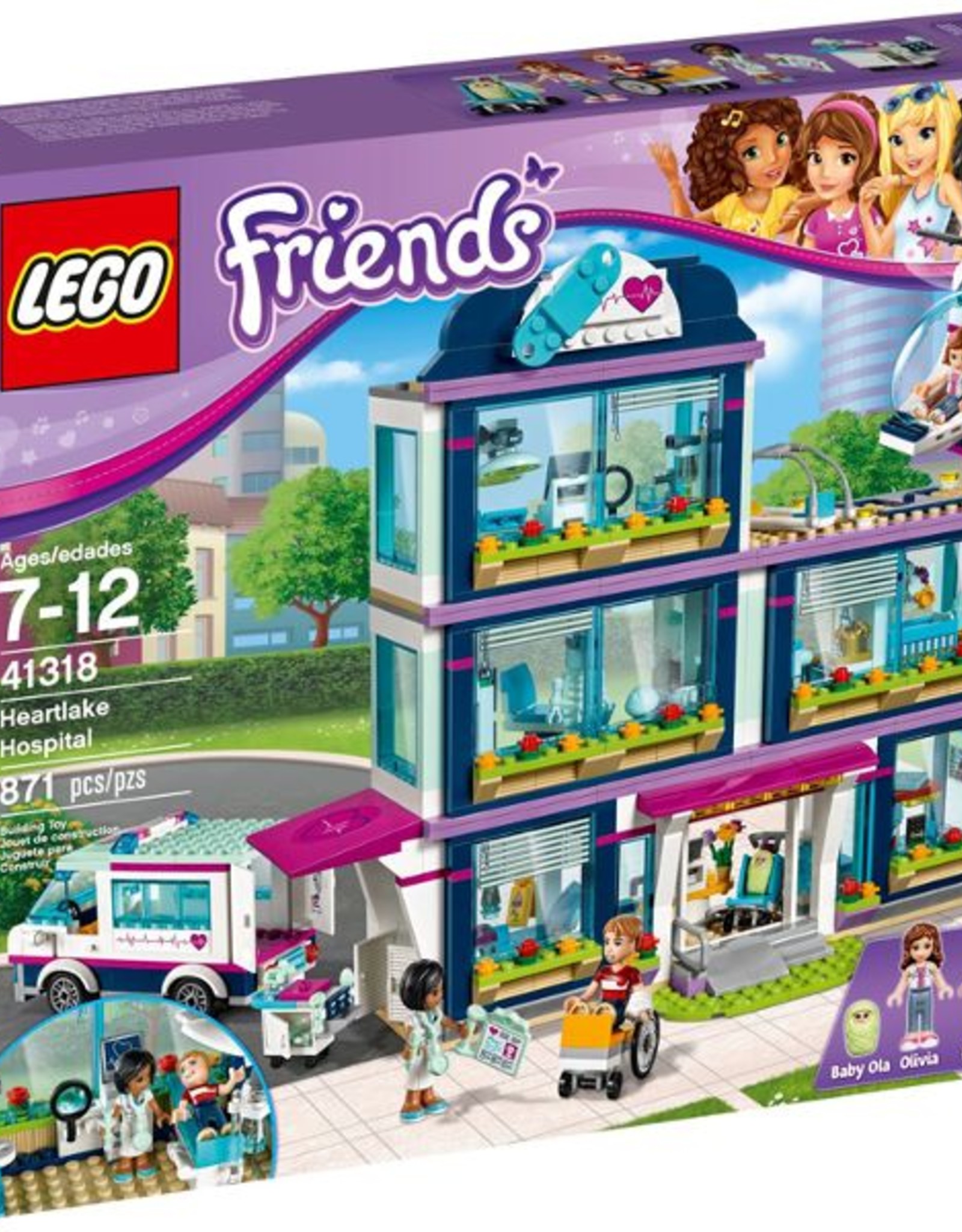 LEGO LEGO 41318 Heartlake Hospital FRIENDS