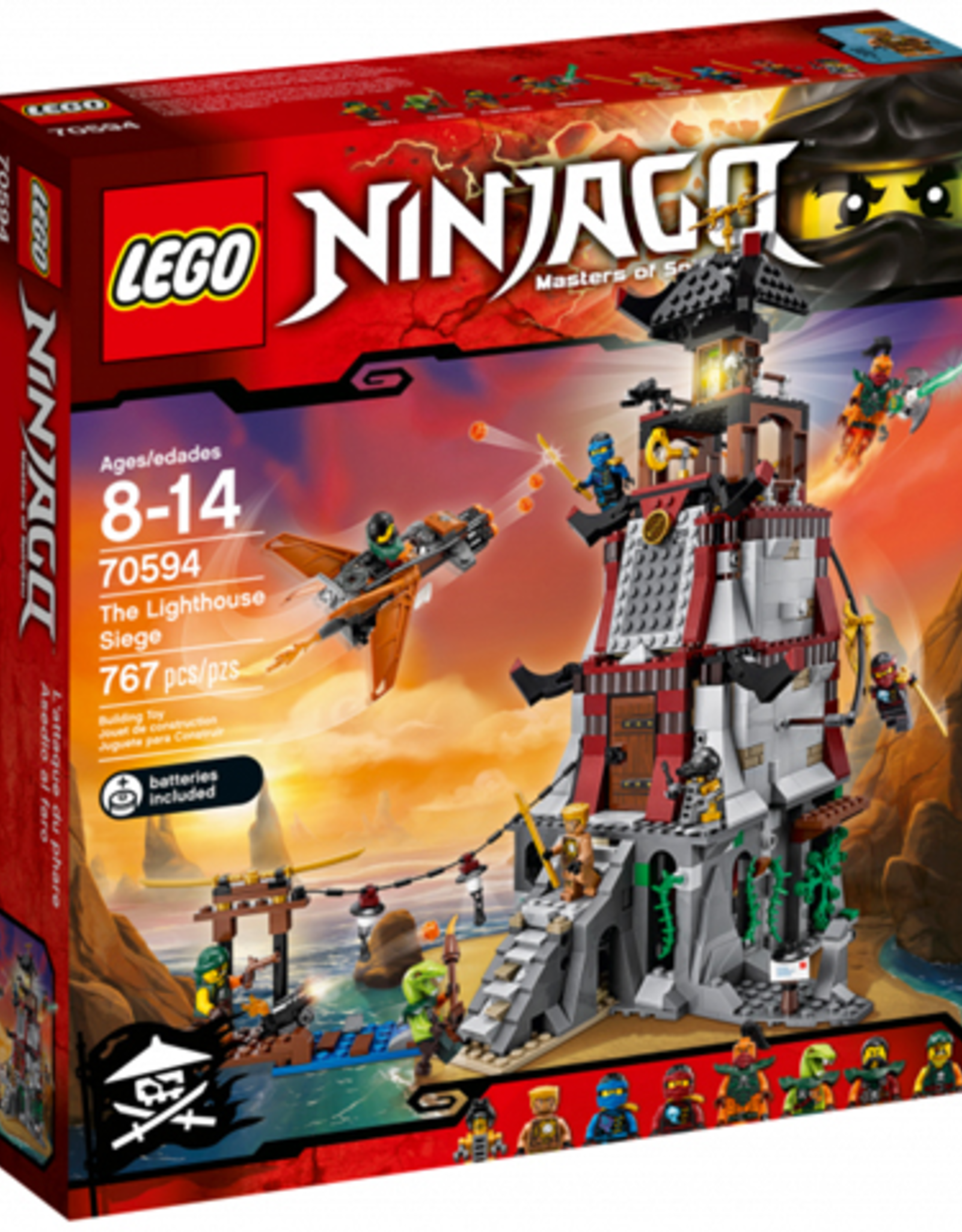 LEGO LEGO 70594 The Lighthouse Siege NINJAGO