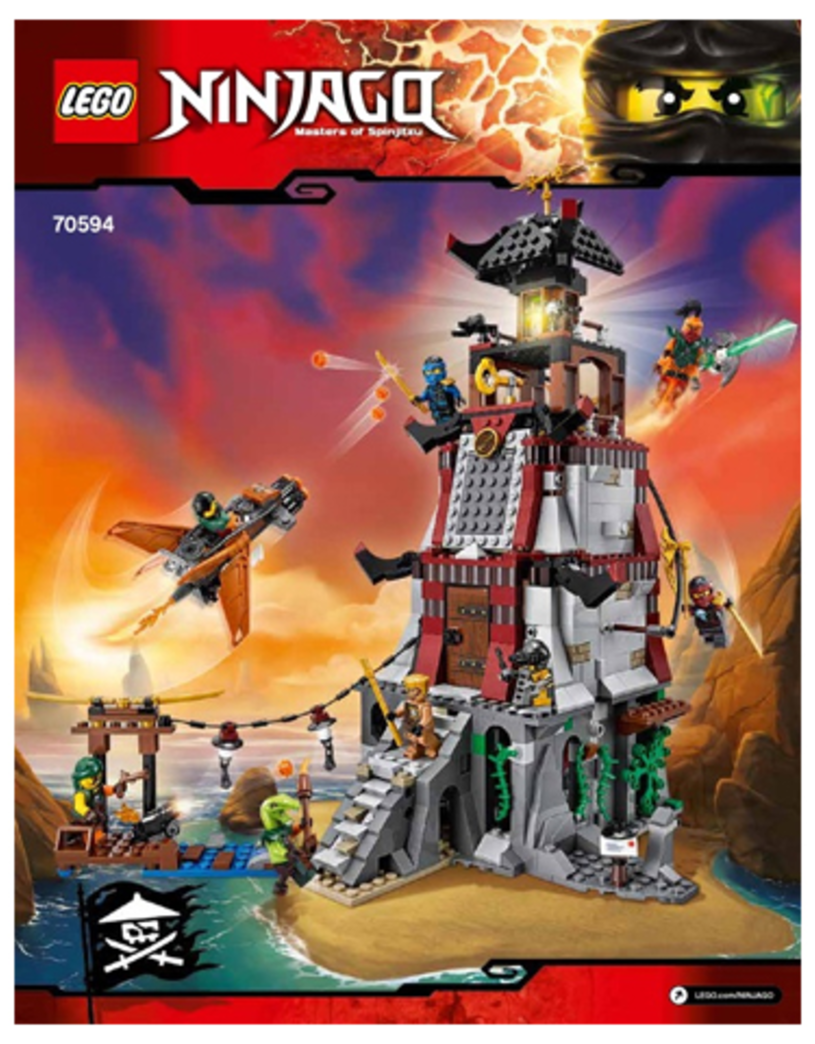 LEGO LEGO 70594 The Lighthouse Siege NINJAGO