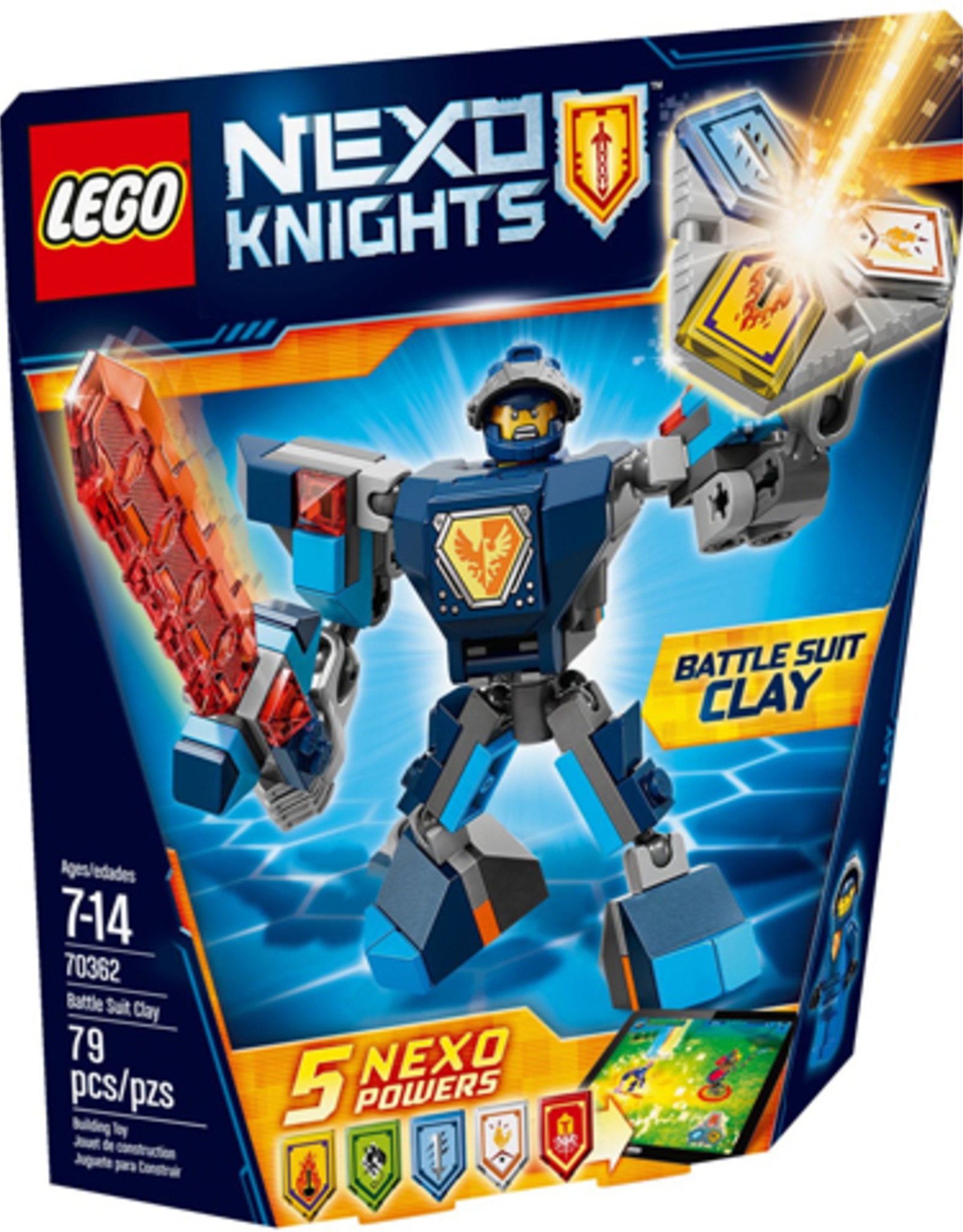 LEGO LEGO 70362 Battle Suit Clay NEXO KNIGHTS