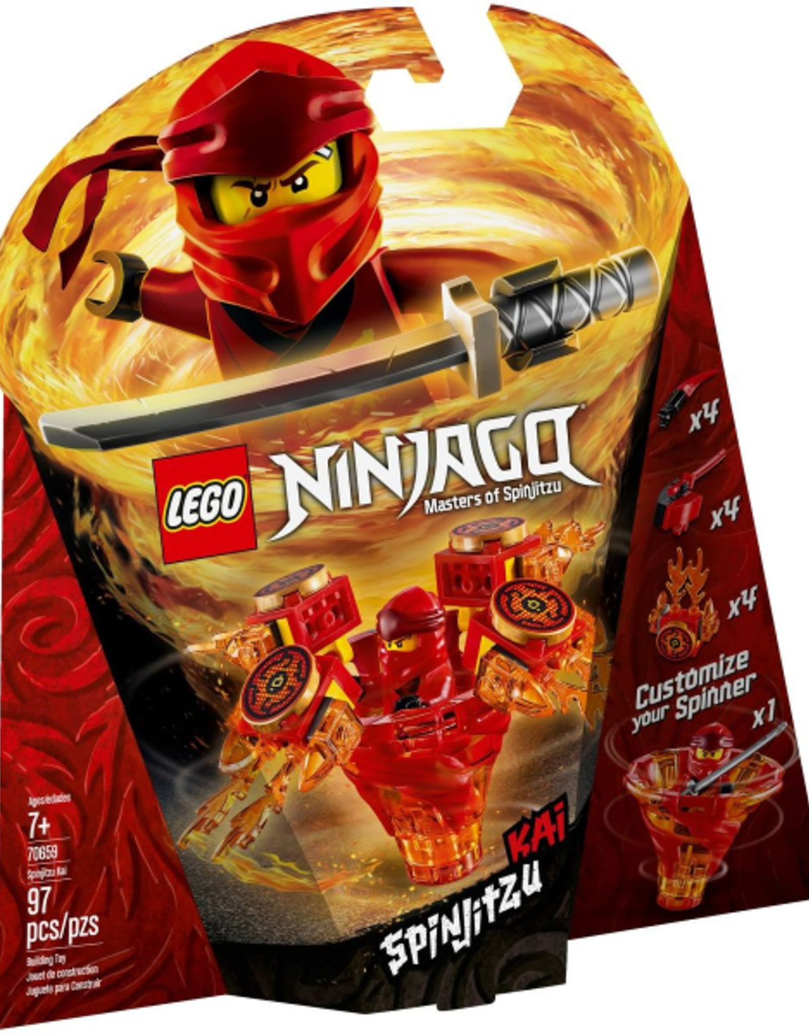 LEGO LEGO 70659 Spinjitzu Kai NINJAGO