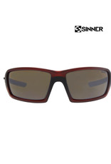 SINNER SINNER RELAIS Mat Burgundy - FL mirror Zonnebril