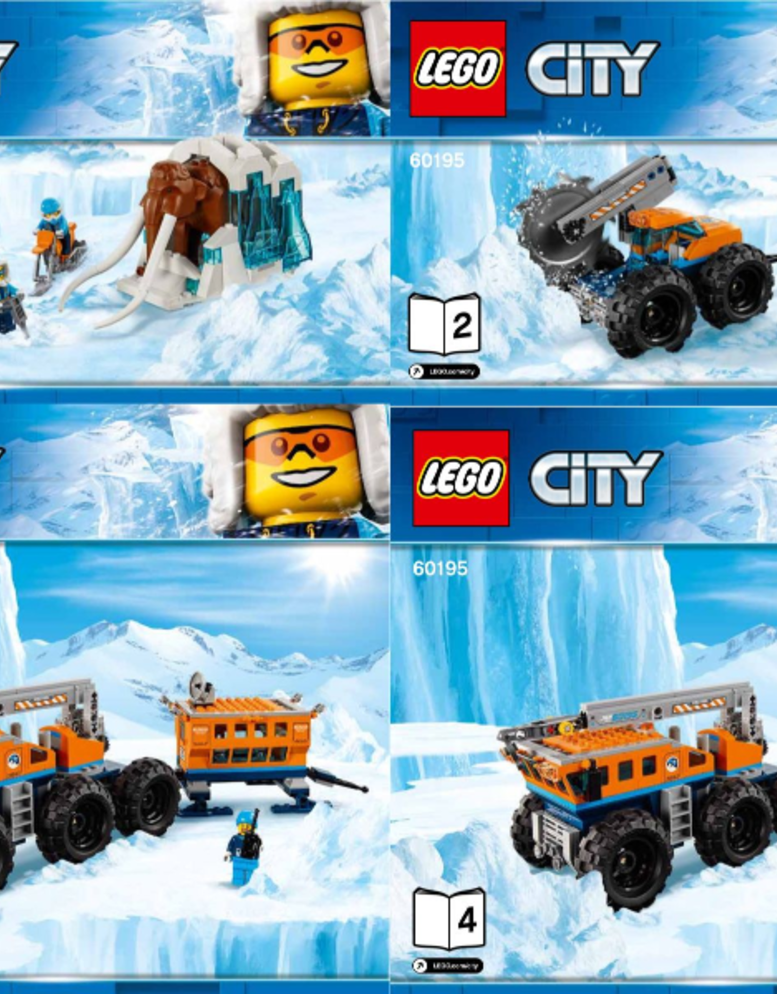 LEGO LEGO 60195 Arctic Mobile Exploration Base CITY