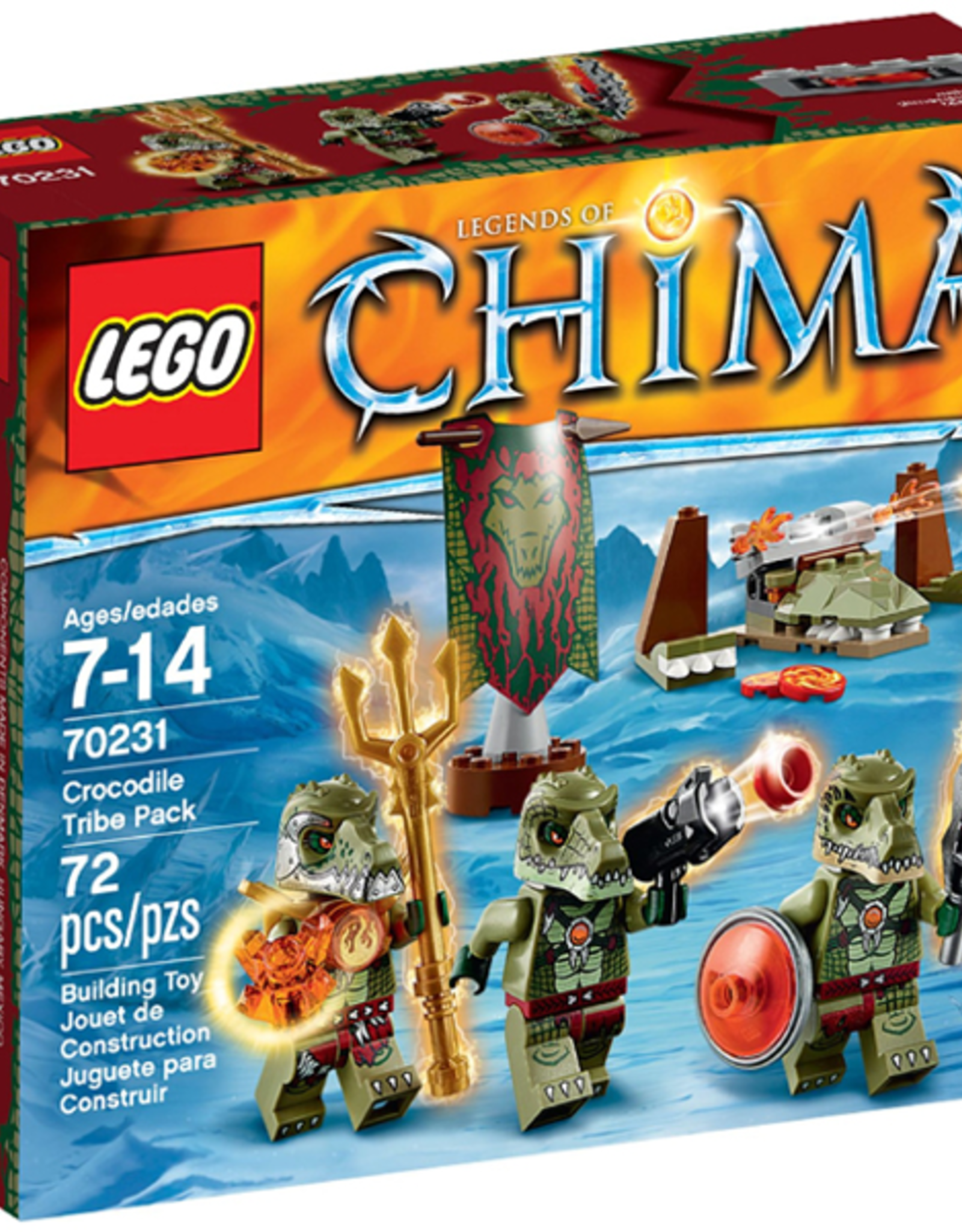 LEGO LEGO 70231 Crocodile Tribe Pack CHIMA