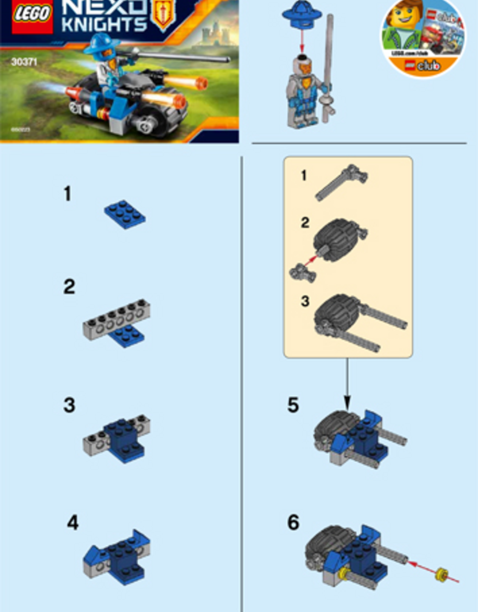 LEGO LEGO 30371 Knight's Cycle NEXO KNIGHTS
