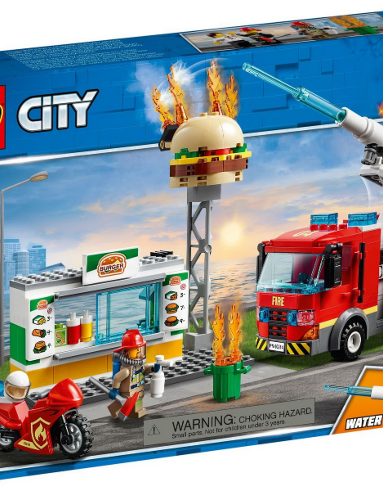 LEGO LEGO 60214 Burger Bar Fire Rescue CITY