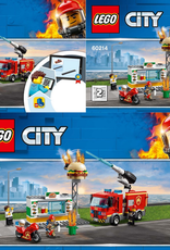 LEGO LEGO 60214 Burger Bar Fire Rescue CITY LEGO LEGO 60214 Burger Bar Fire Rescue CITY