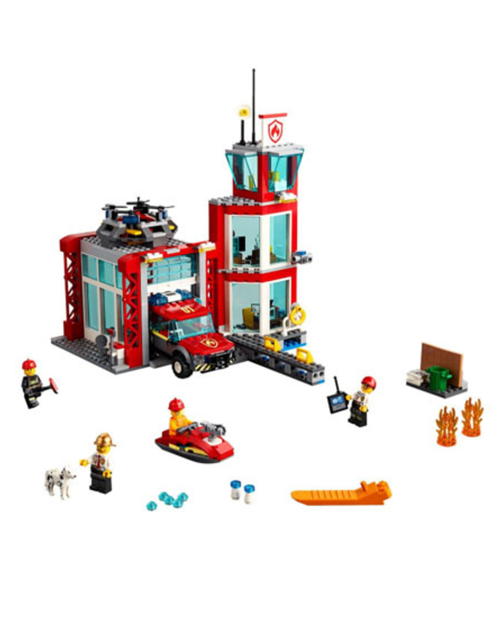 LEGO LEGO 60215 Brandweer Kazerne CITY