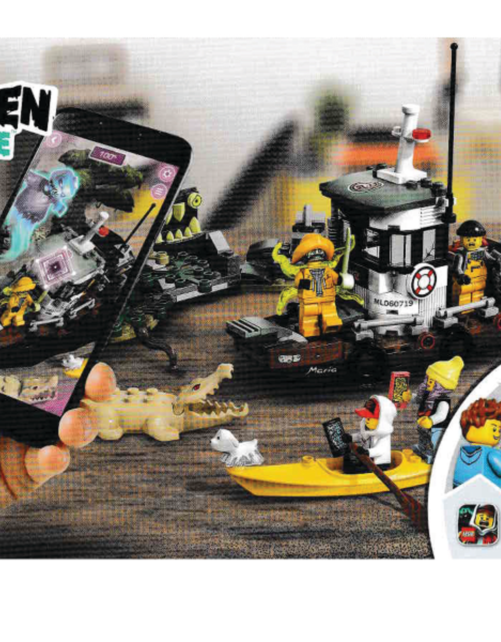 LEGO LEGO 70419 Wrecked Shrimp Boat - HIDDEN SIDE