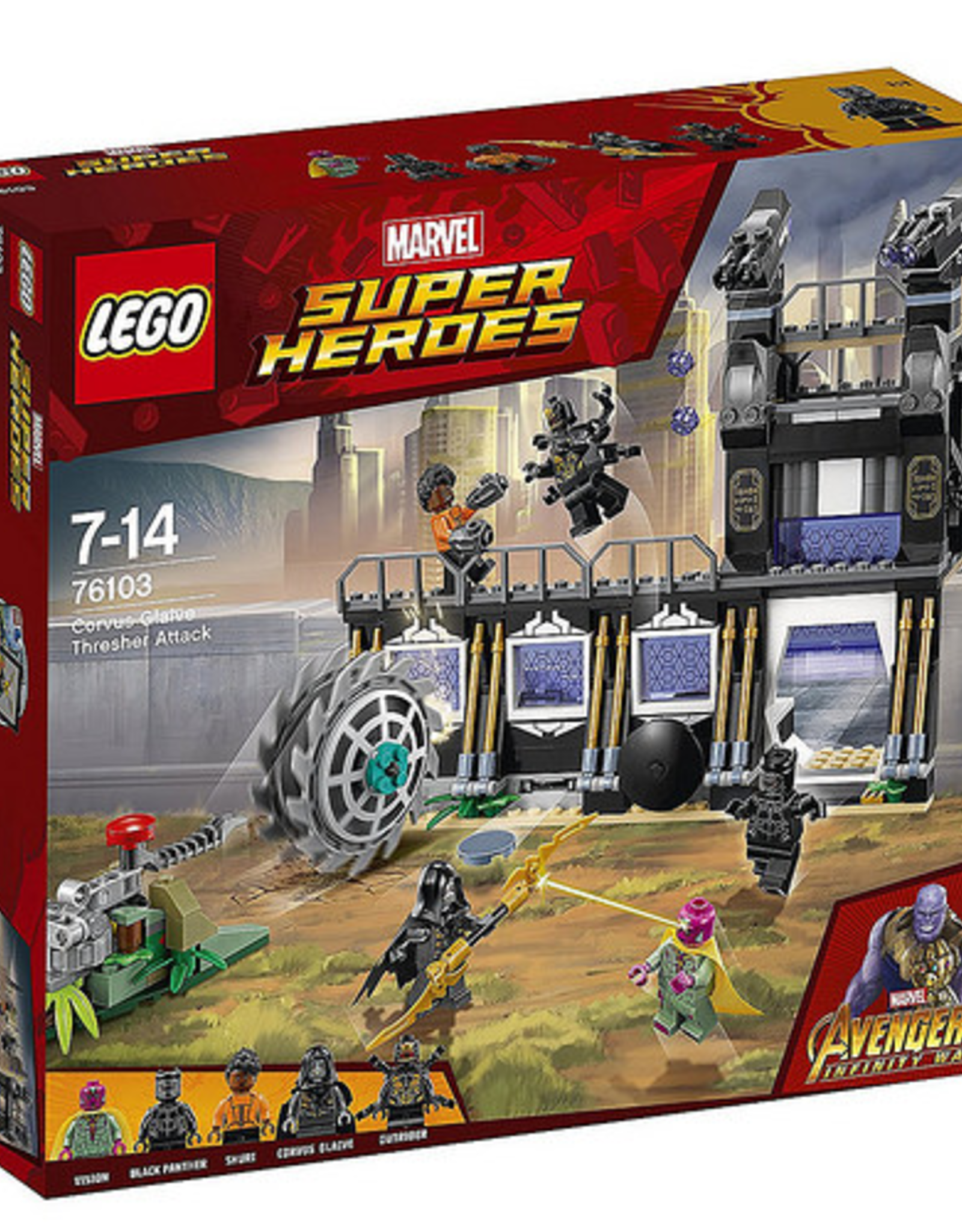 LEGO LEGO 76103 Corvus Glaive Thresher Attack SUPER HEROES