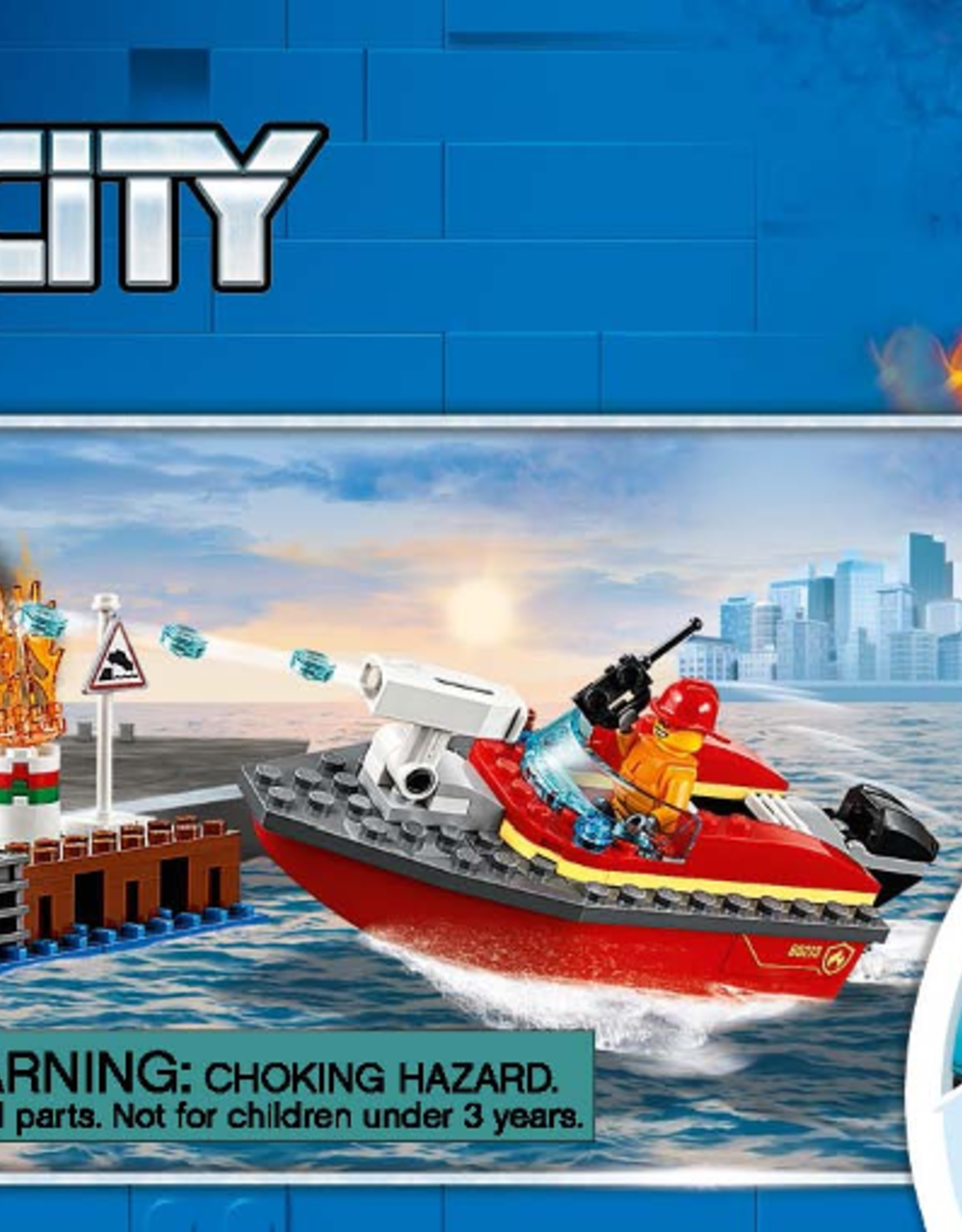 LEGO LEGO 60213 Dock Side Fire CITY