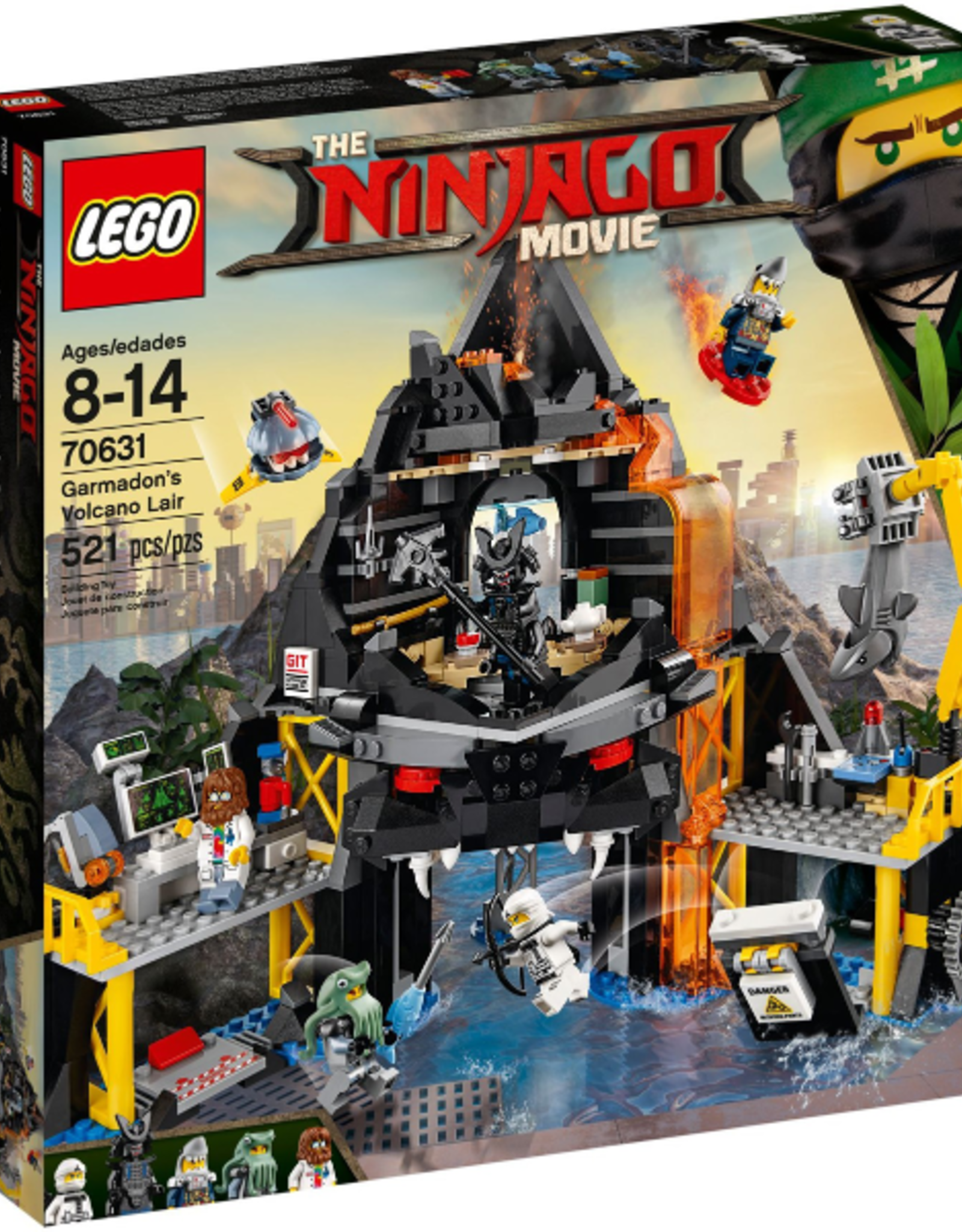 LEGO LEGO 70631 Garmadon's Volcano Lair NINJAGO