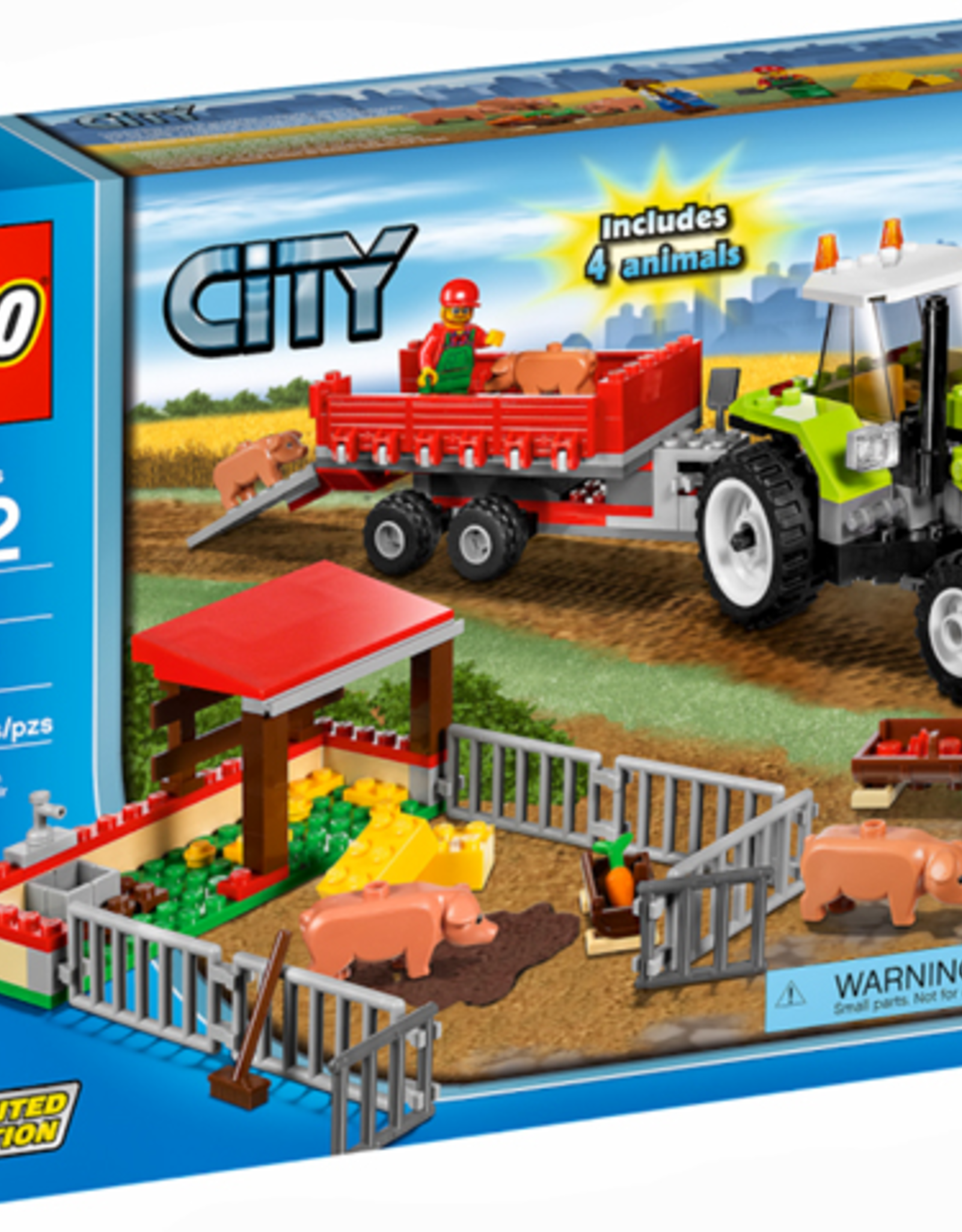 LEGO LEGO 7684 Varkenboerderij en tractor CITY