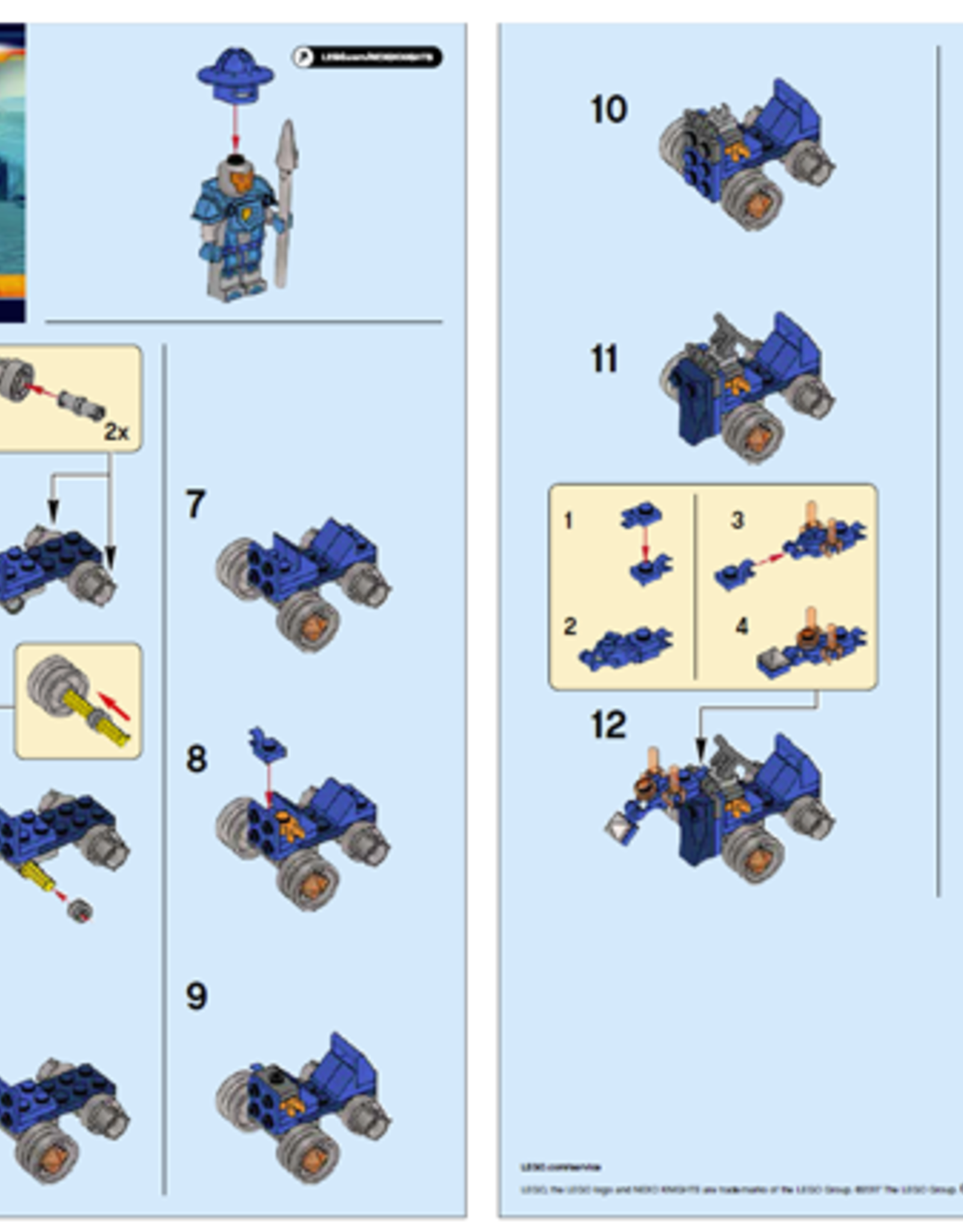 LEGO LEGO 30377 Motor Horse NEXO KNIGHTS