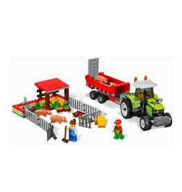 LEGO 7684 Varkenboerderij en tractor CITY
