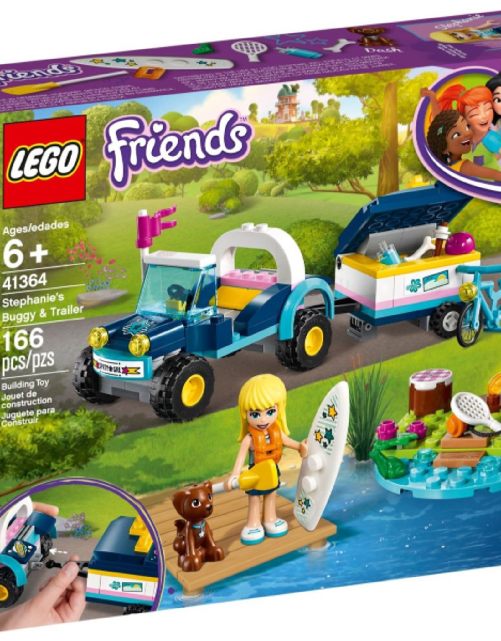 LEGO LEGO 41364 Stephanie's Buggy & Trailer FRIENDS
