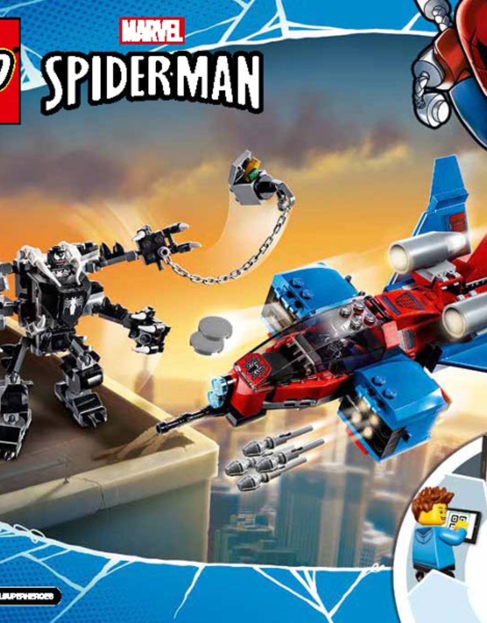 LEGO LEGO 76150 Spiderjet vs. Venom Mech SUPER HEROES