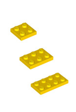 LEGO LEGO Plaatjes (laag 2x2-2x3-2x4)
