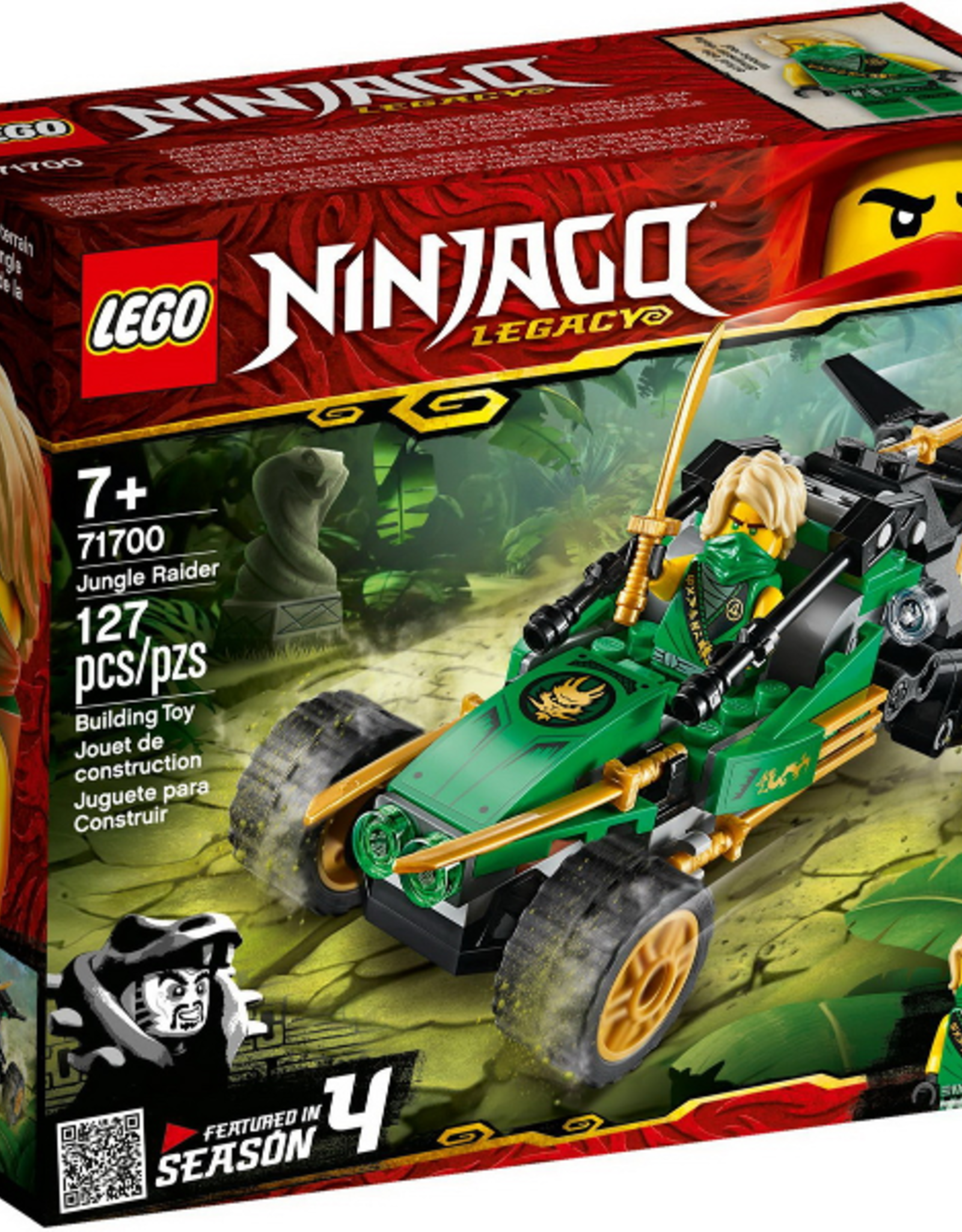 LEGO LEGO 71700 Jungle Raider NINJAGO