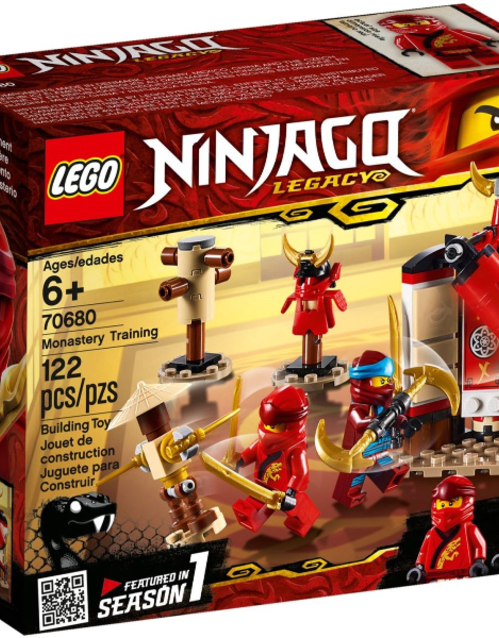 LEGO LEGO 70680 Monastery Training NINJAGO