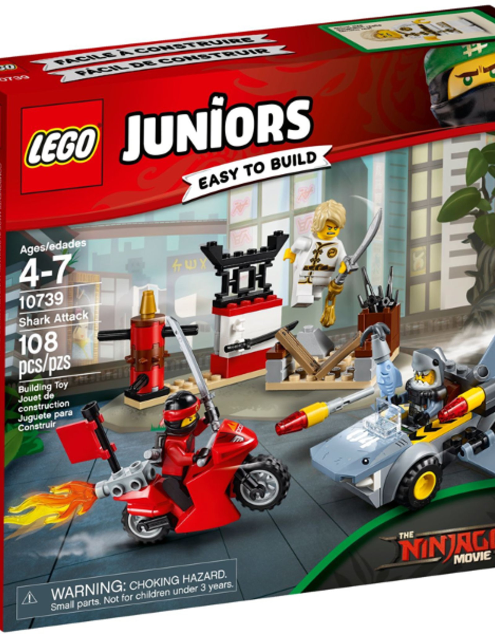 LEGO LEGO 10739 Shark Attack Ninjago the Movie JUNIORS