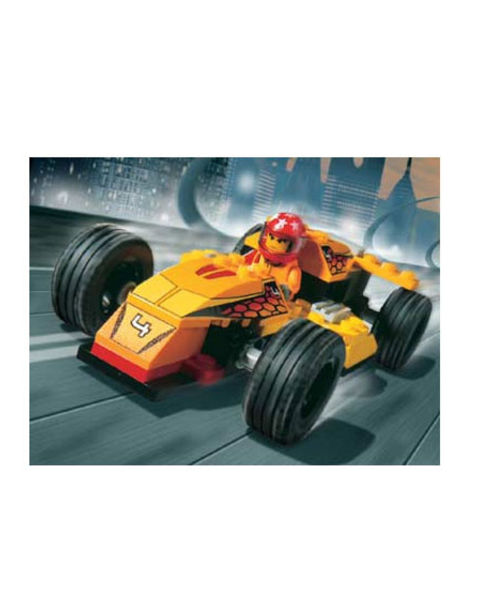 1xLego Set Auto Racers Hot Scorcher 4584 Exo Raider 8381 unvollständig