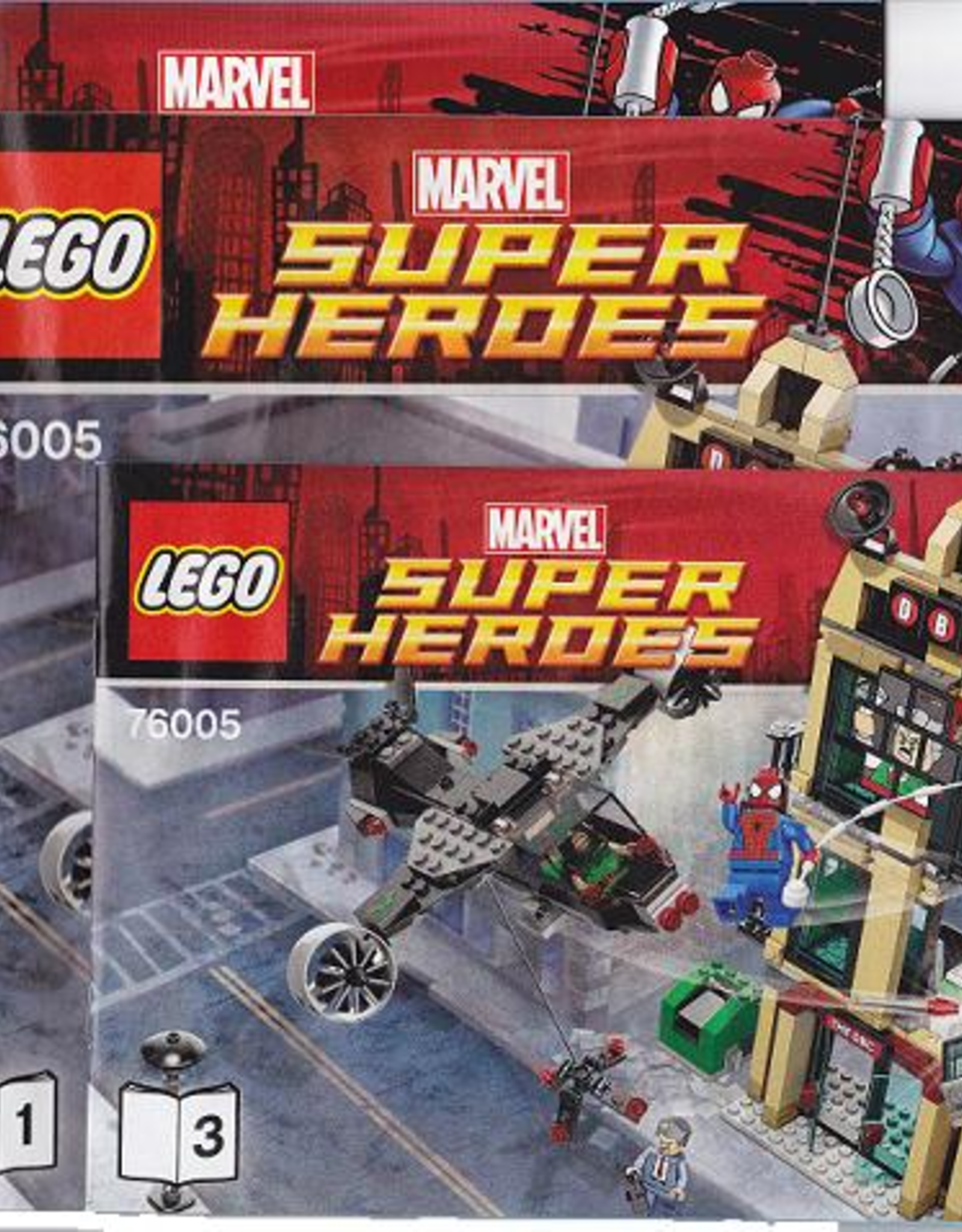 LEGO LEGO 76005 Spider-Man: Daily Bugle Showdown SUPER HEROES