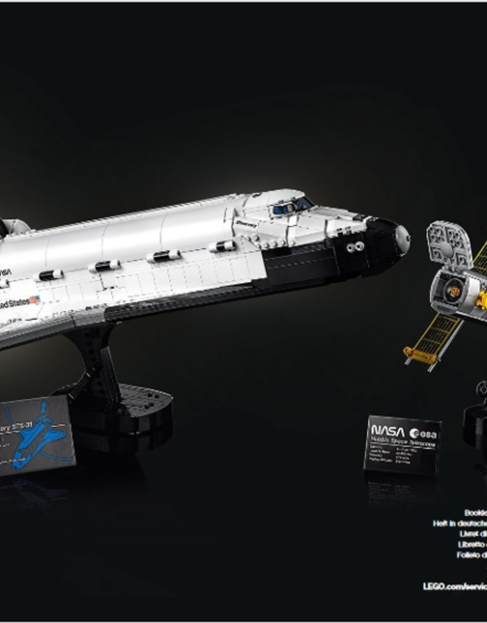 LEGO LEGO 10283 NASA Space Shuttle Discovery CREATOR Expert