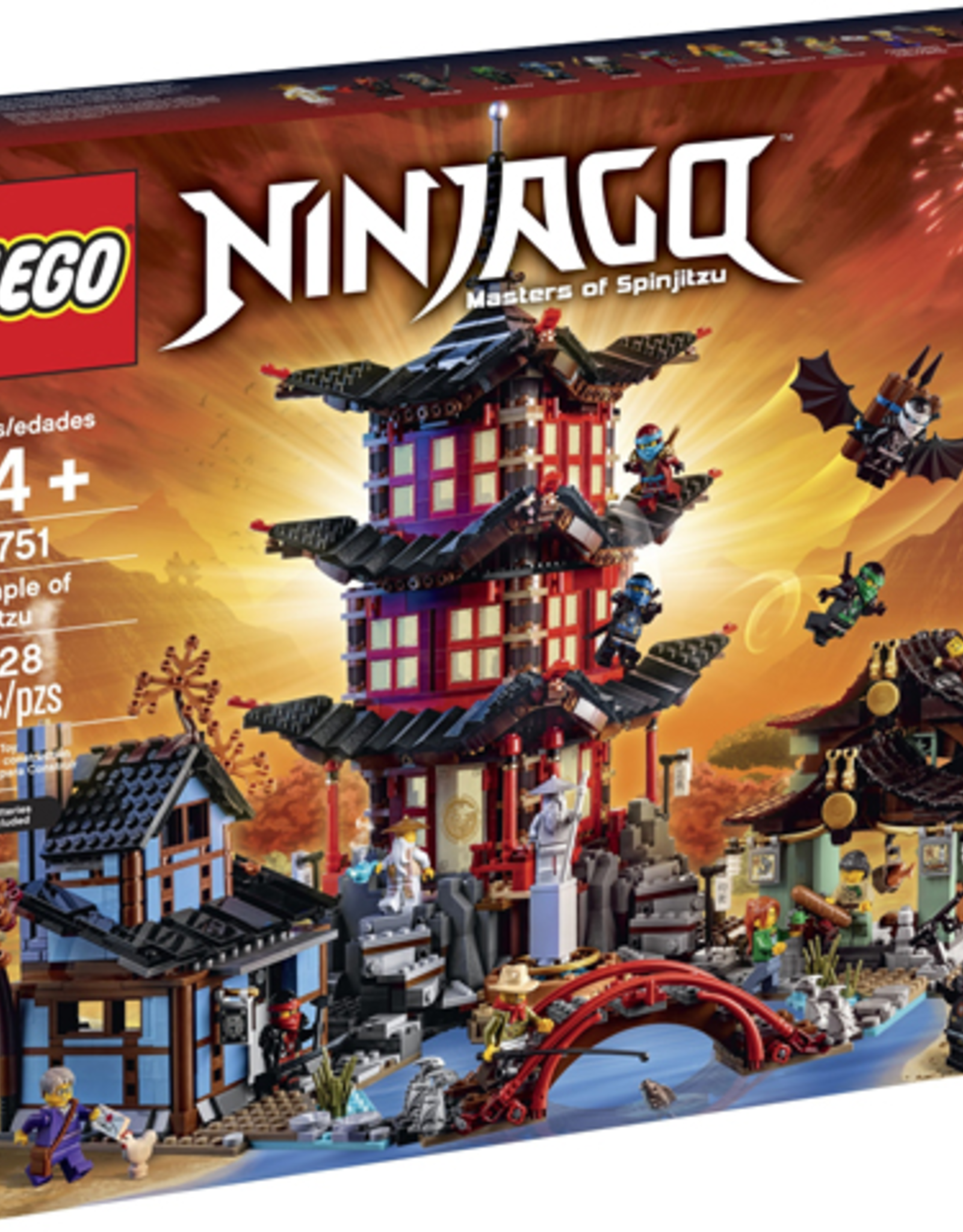 LEGO LEGO 70751 Temple of Airjitzu NINJAGO