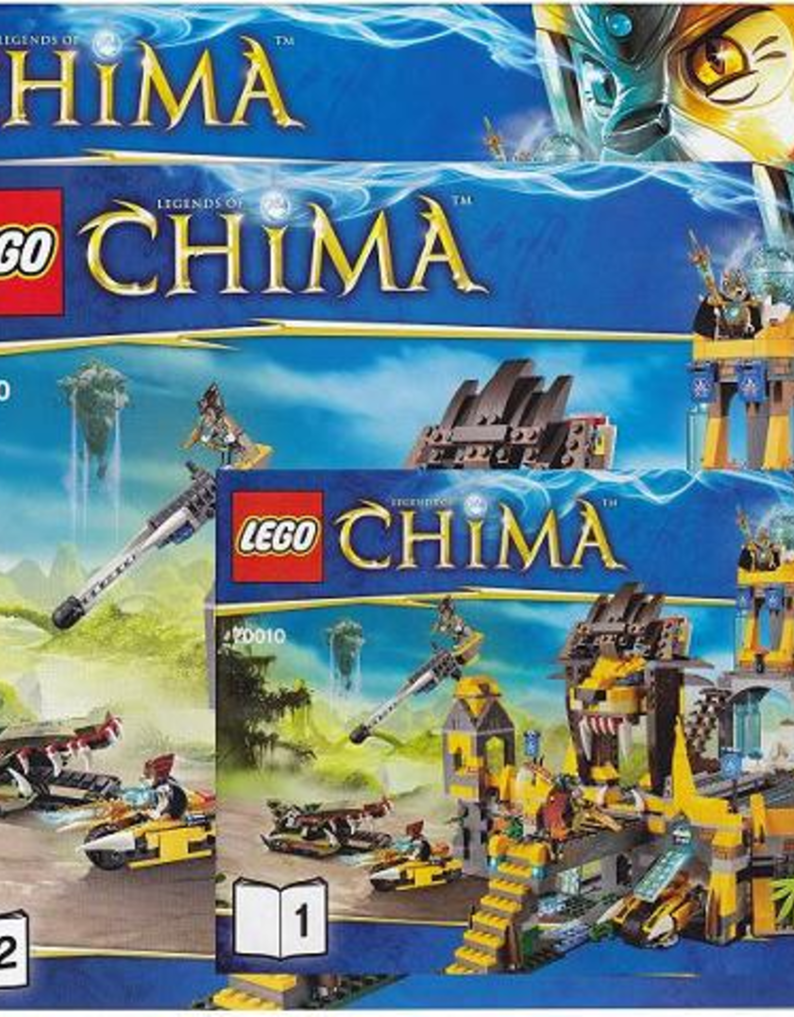 LEGO LEGO 70010 The Lion CHI Temple CHIMA