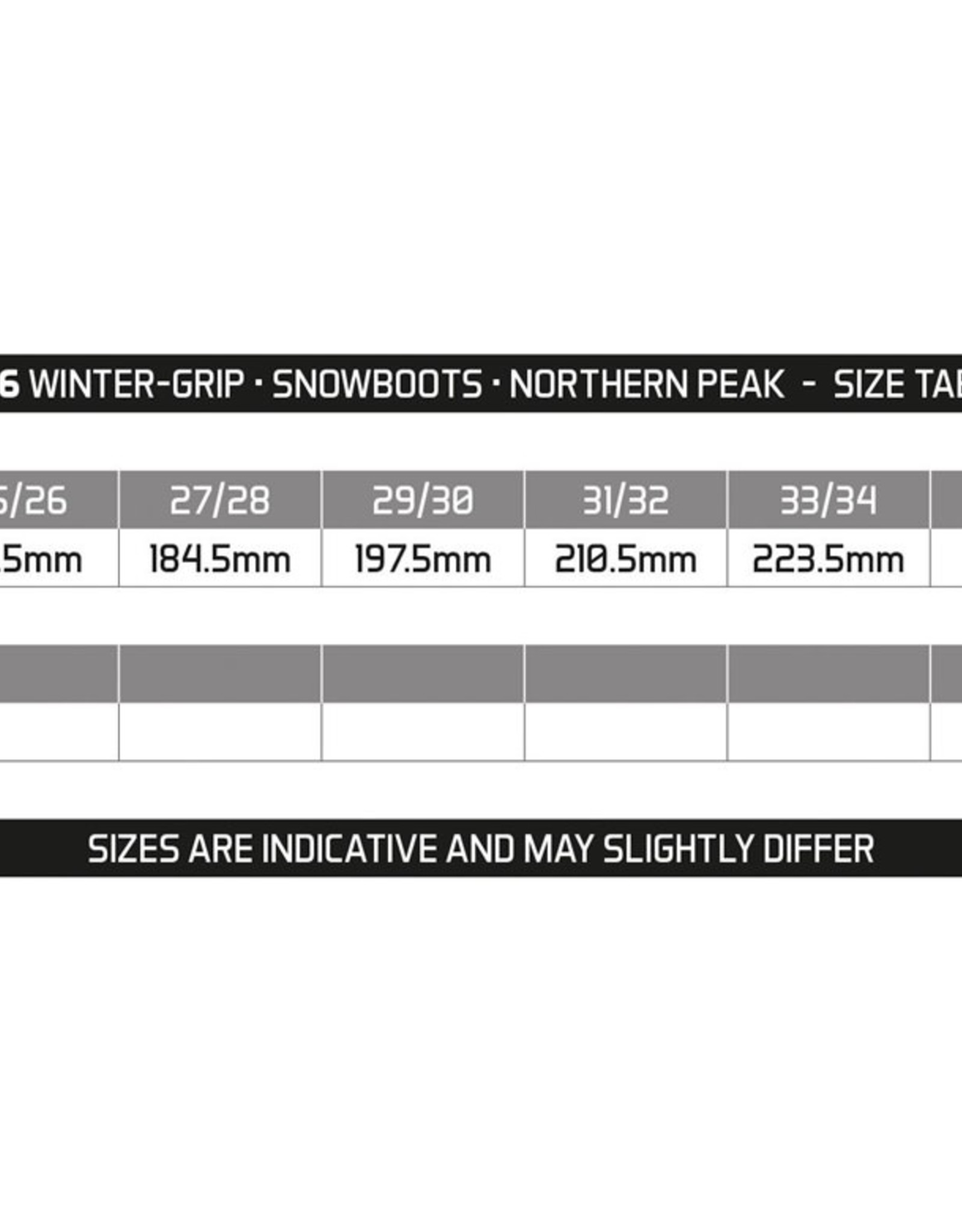 WINTER-GRIP WINTERGRIP SNOWBOOTS NORTHERN PEAK Ant/Gr/Bor