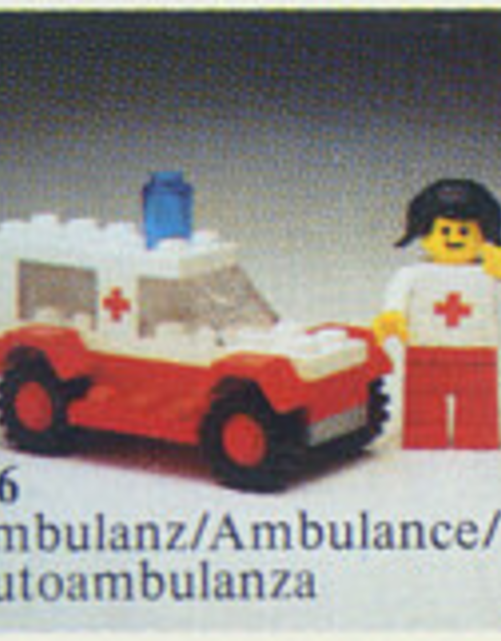 LEGO LEGO 606 Ambulance LEGOLAND