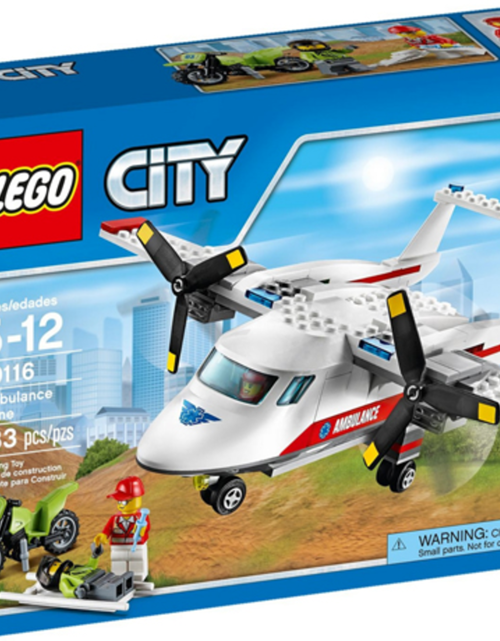 LEGO LEGO 60116 Ambulance Plane CITY
