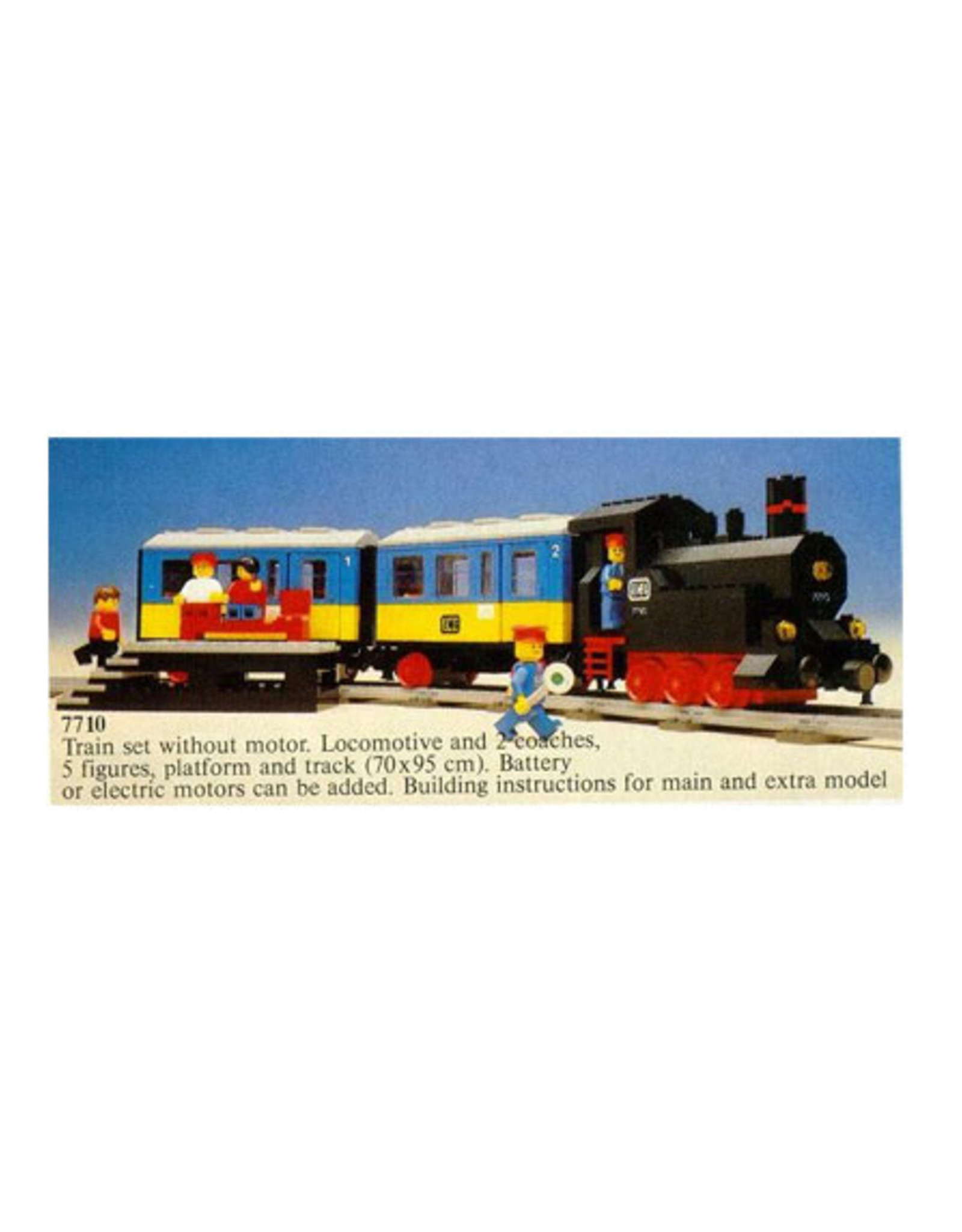 LEGO LEGO 7710 Push-Along Passenger Steam Train LEGOLAND