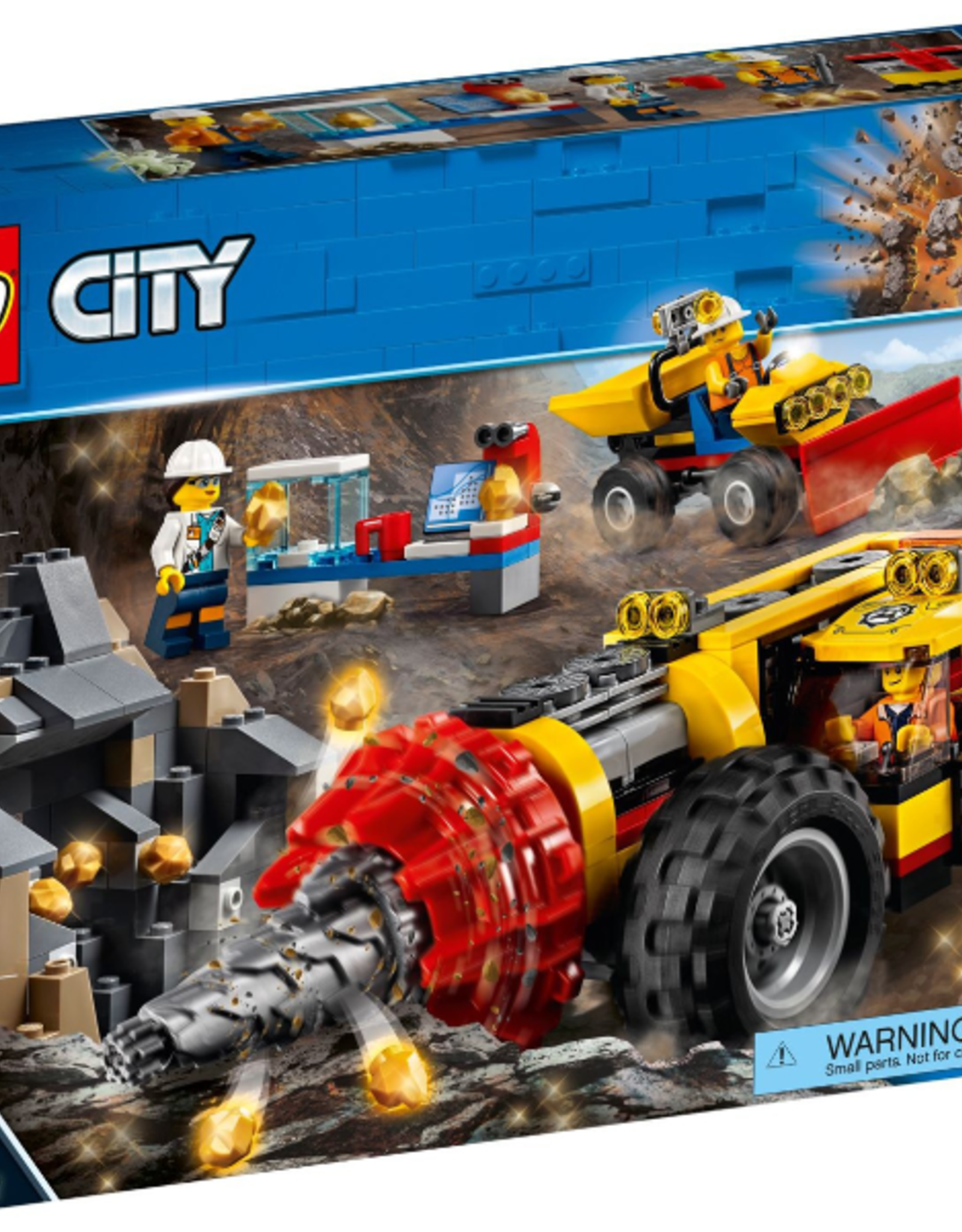 LEGO LEGO 60186 Mining Heavy Driller CITY