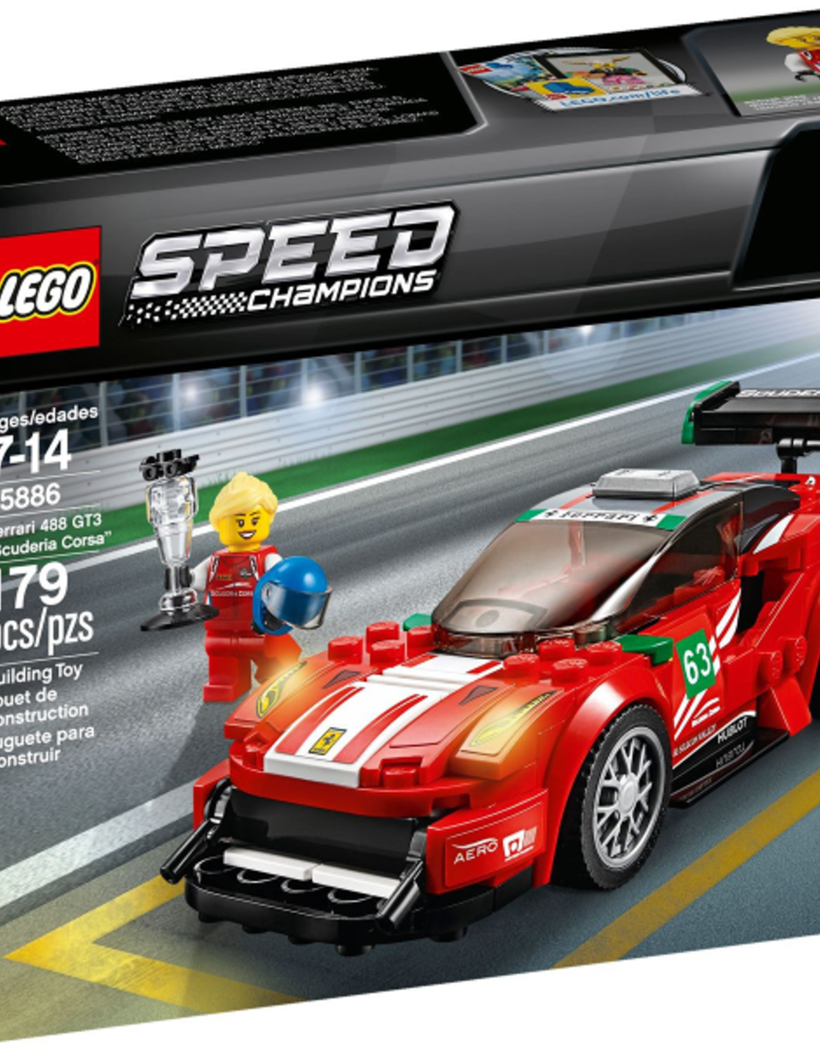 LEGO LEGO 75886 Ferrari 488 GT3 'Scuderia Corsa'  SPEED Champions