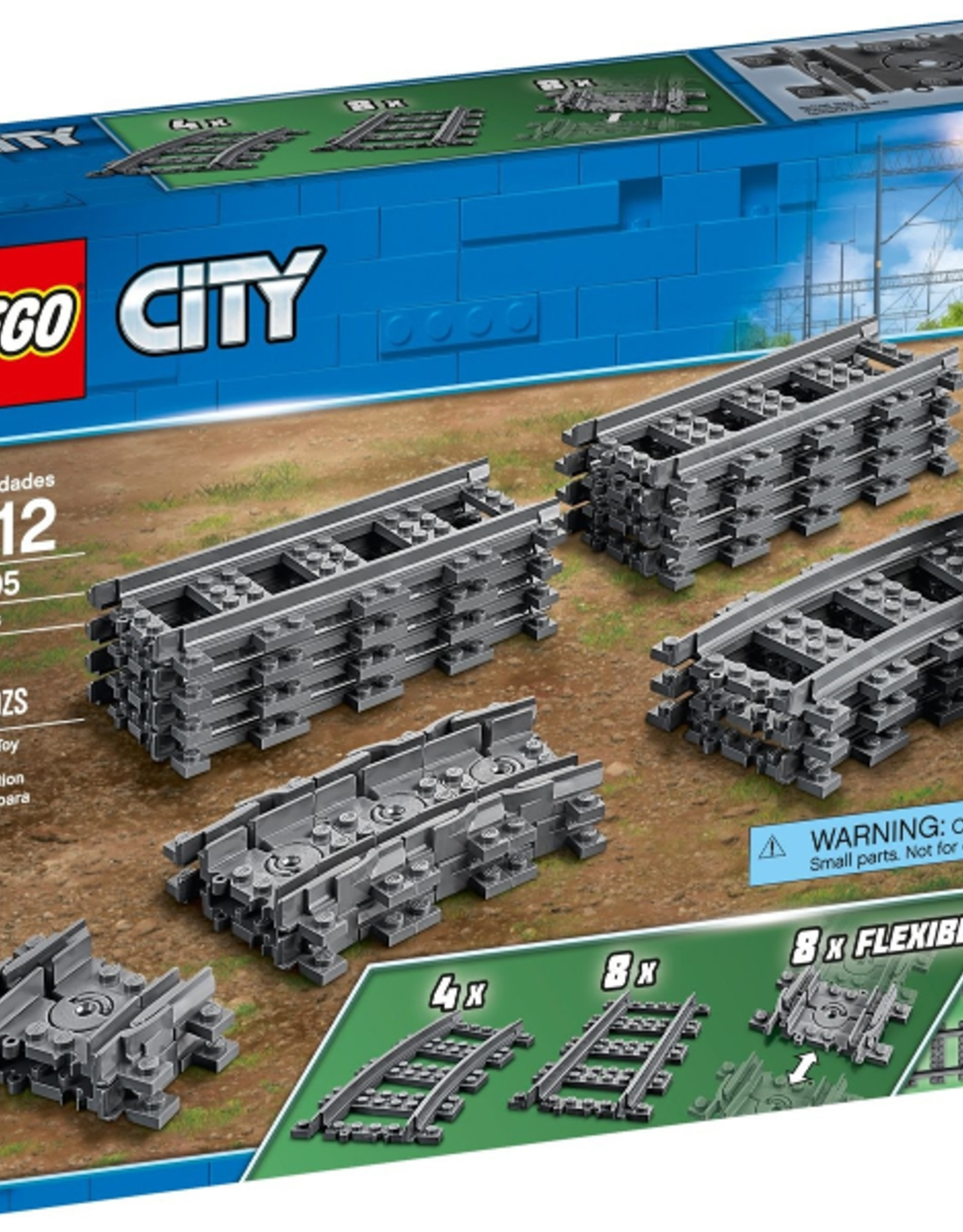 LEGO LEGO 60205 Tracks and Curves Rails CITY