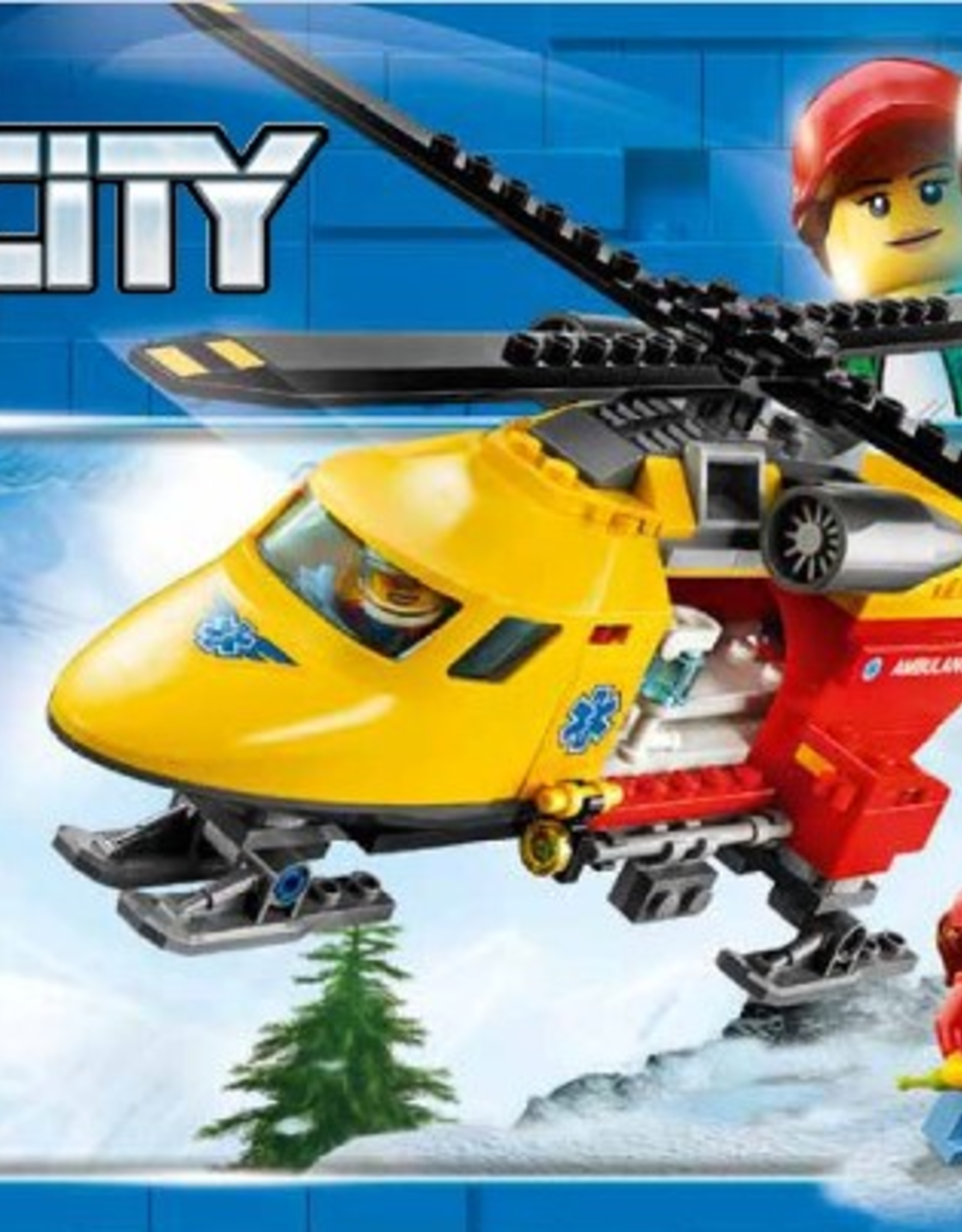 LEGO LEGO 60179 Ambulance Helicopter CITY