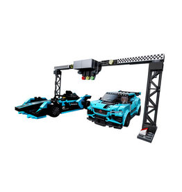 LEGO 76898 Formula E Panasonic Jaguar Racing GEN2 Car & Jaguar I-PACE eTROPHY  SPEED Champions