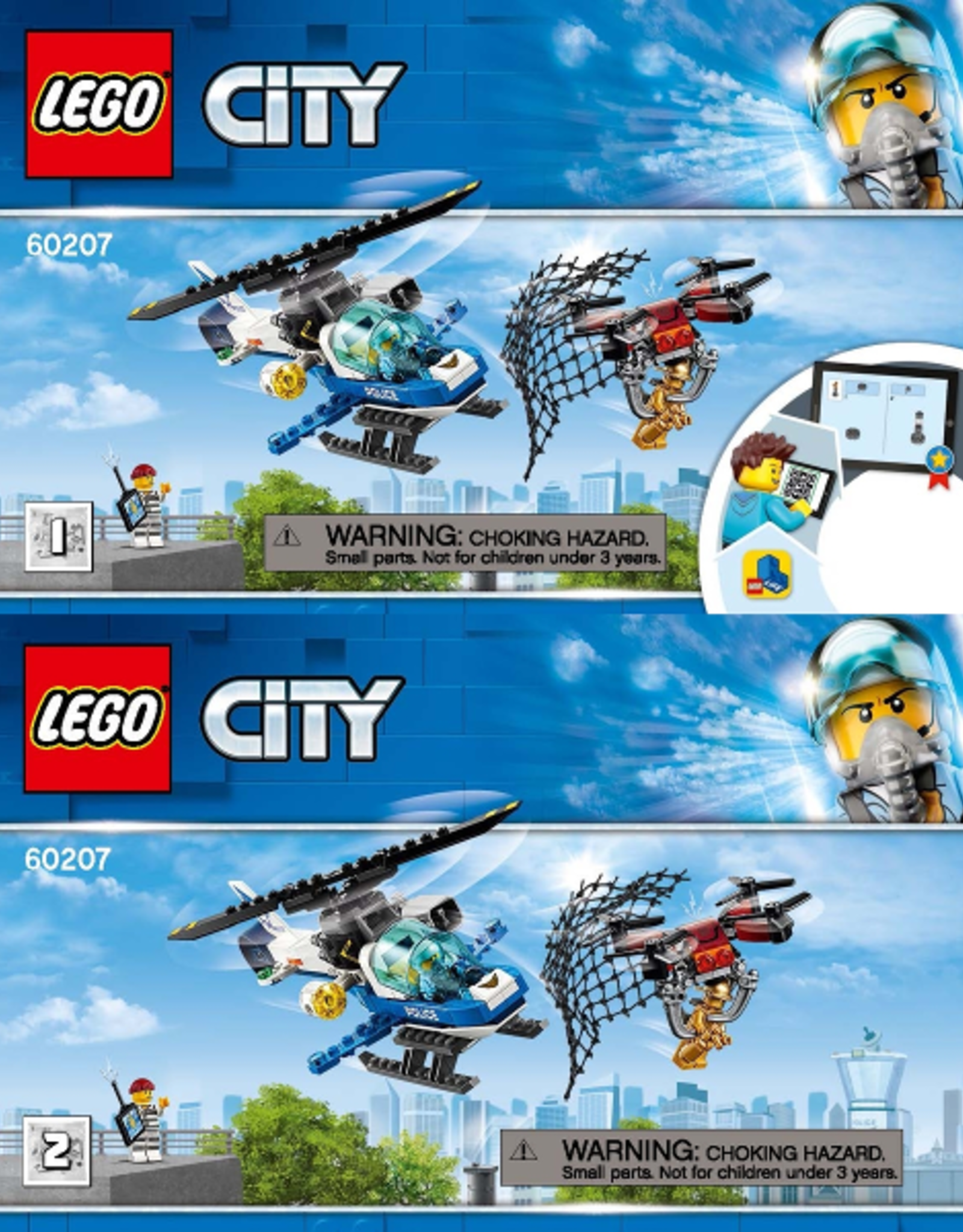 LEGO LEGO 60207 Sky Police Drone Chase CITY