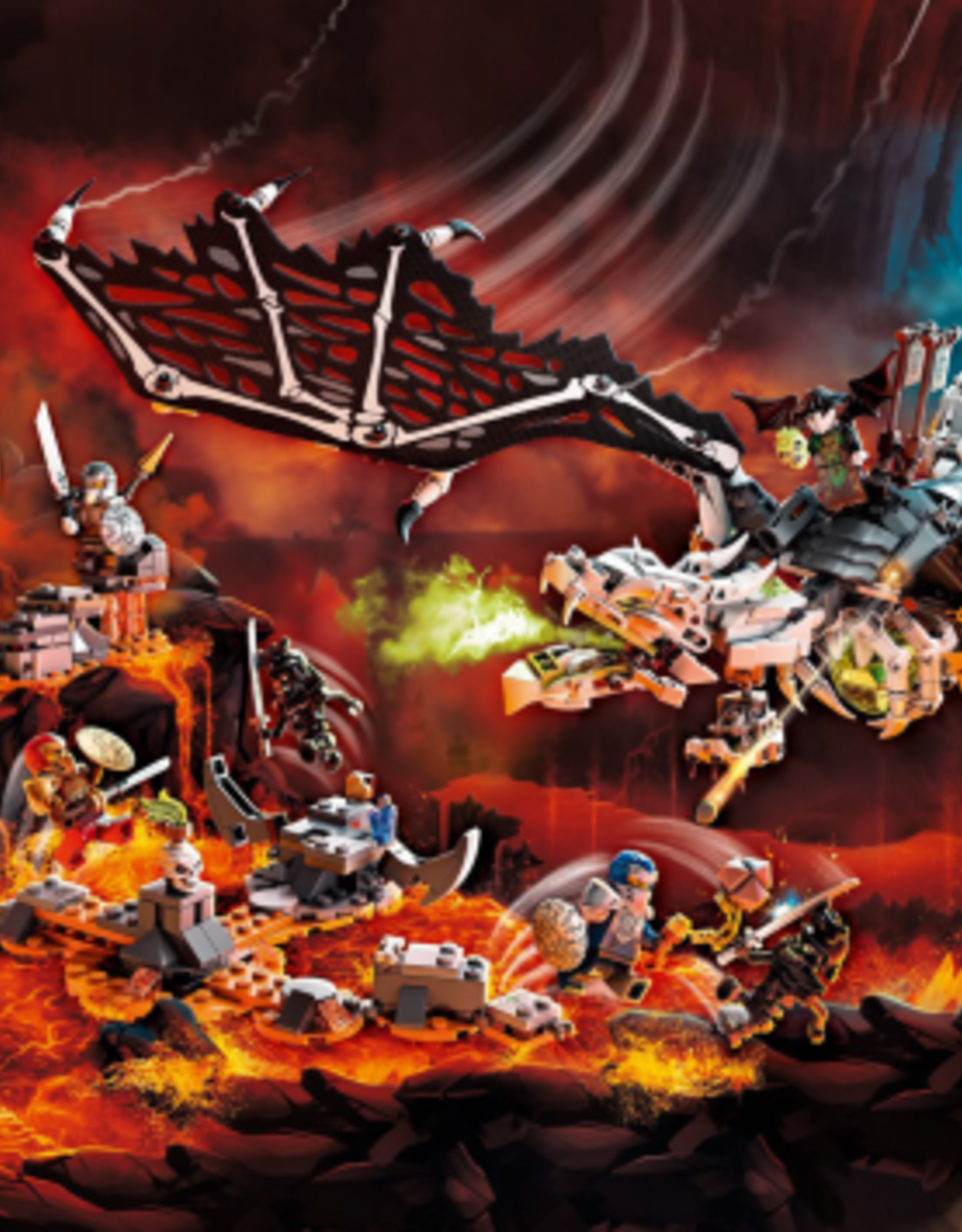 LEGO LEGO 71721 Skull Sorcerer's Dragon NINJAGO