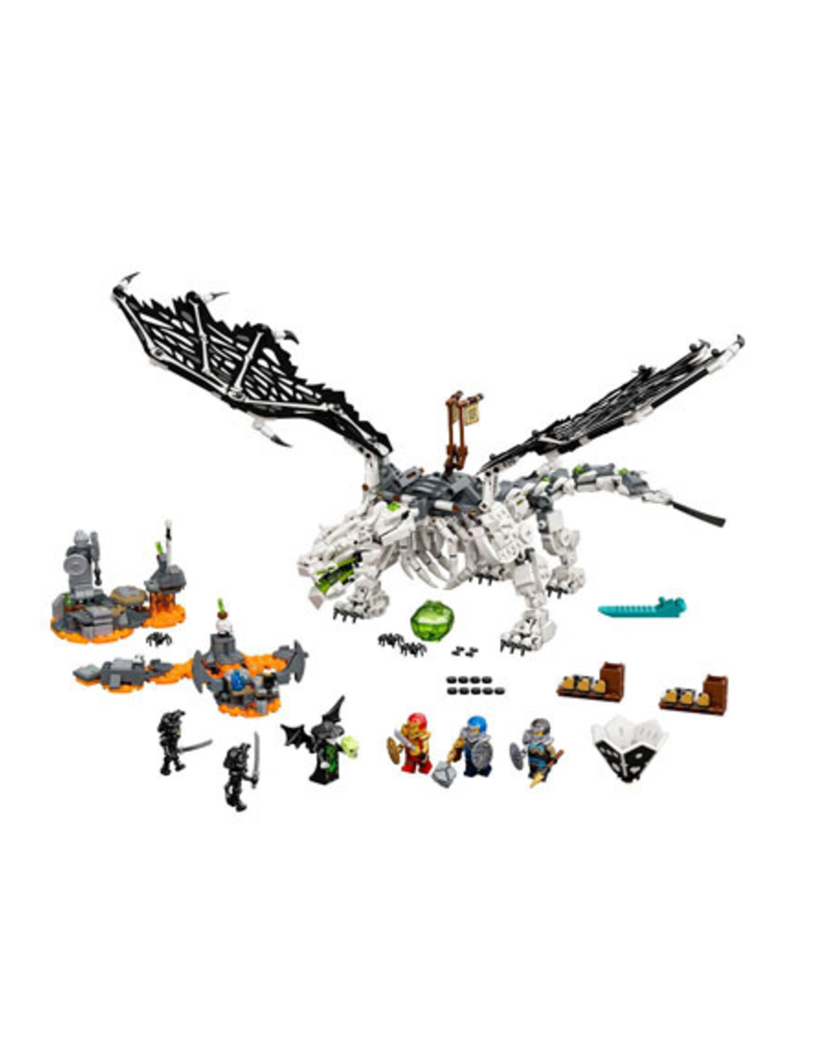 LEGO LEGO 71721 Skull Sorcerer's Dragon NINJAGO