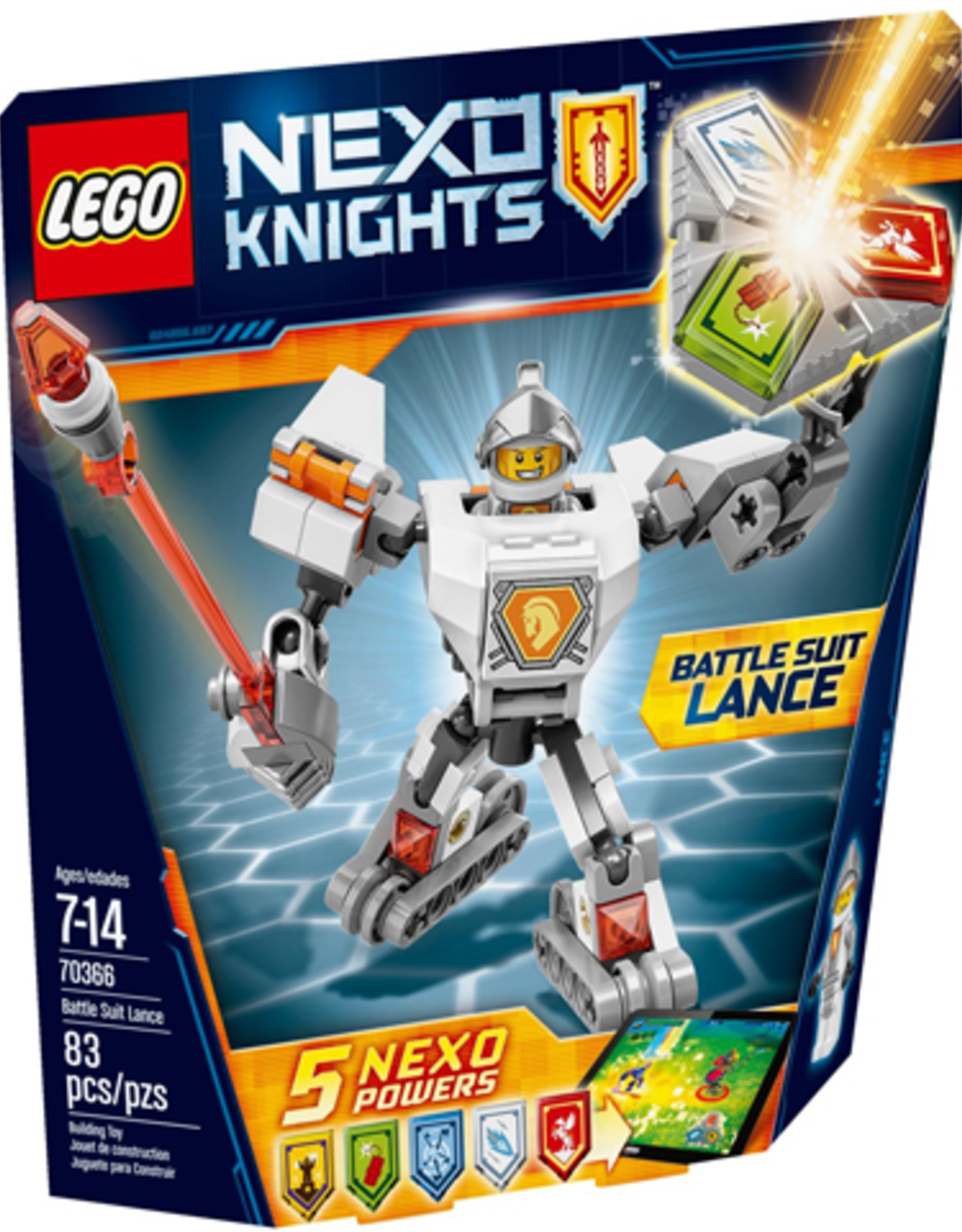 LEGO LEGO 70366 Battle Suit Lance NEXO KNIGHTS