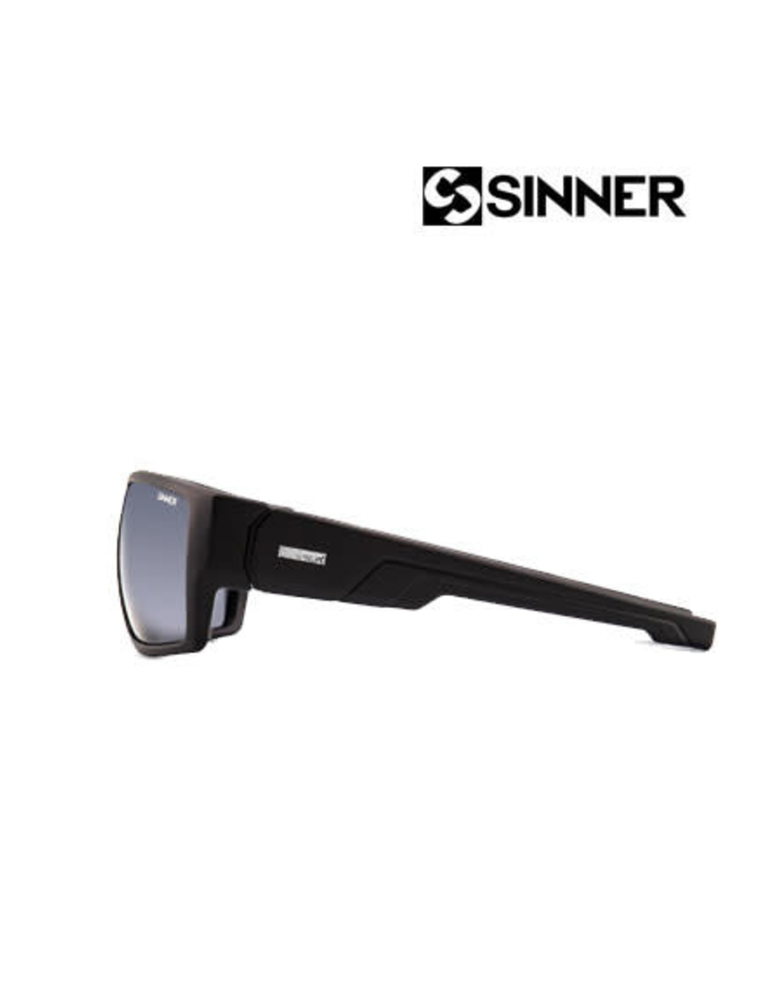 SINNER SINNER MORRO Mat Black-SMOKE  Zonnebril