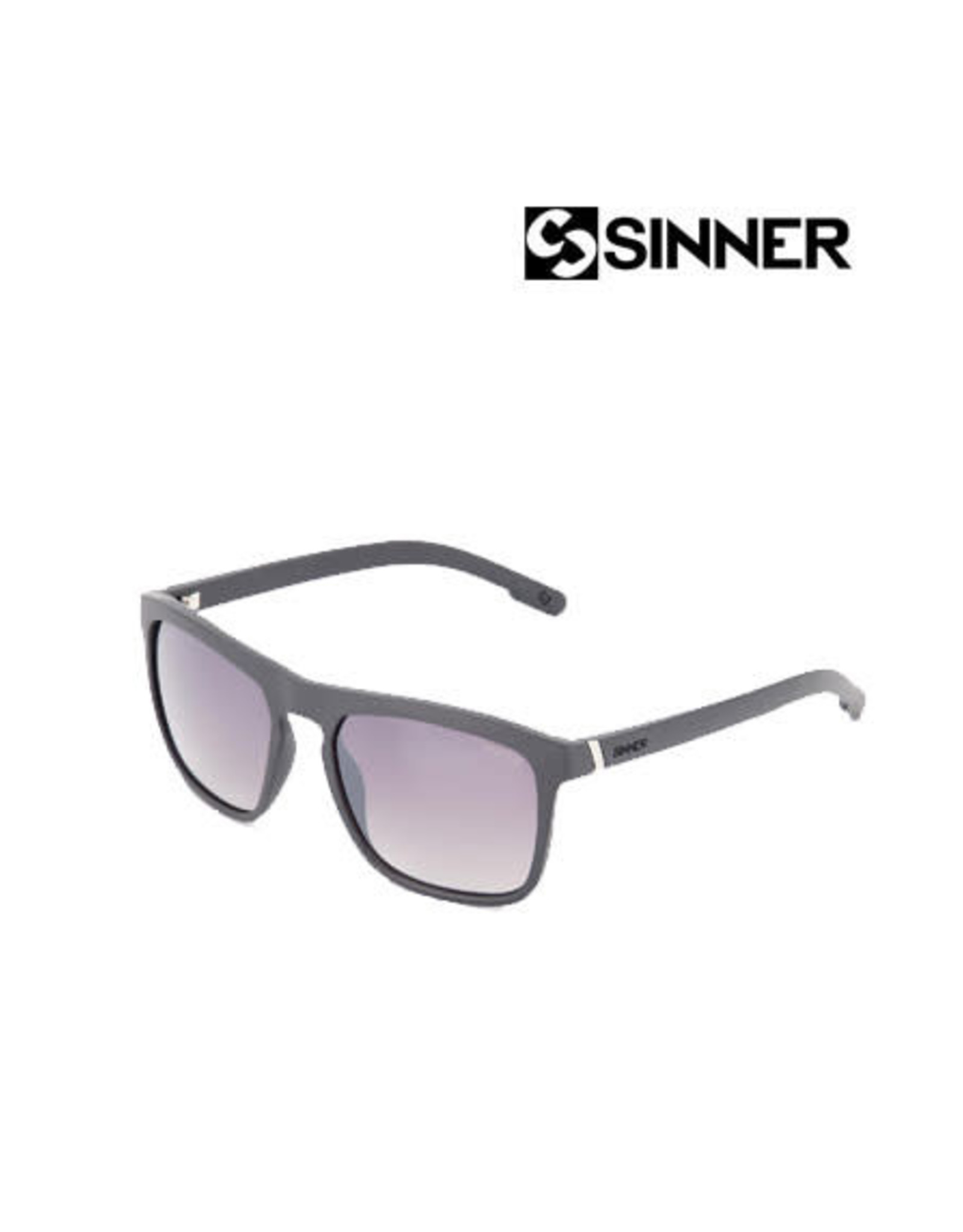 SINNER SINNER THUNDER TEEN Mt Black-SMOKE MIR.  Zonnebril